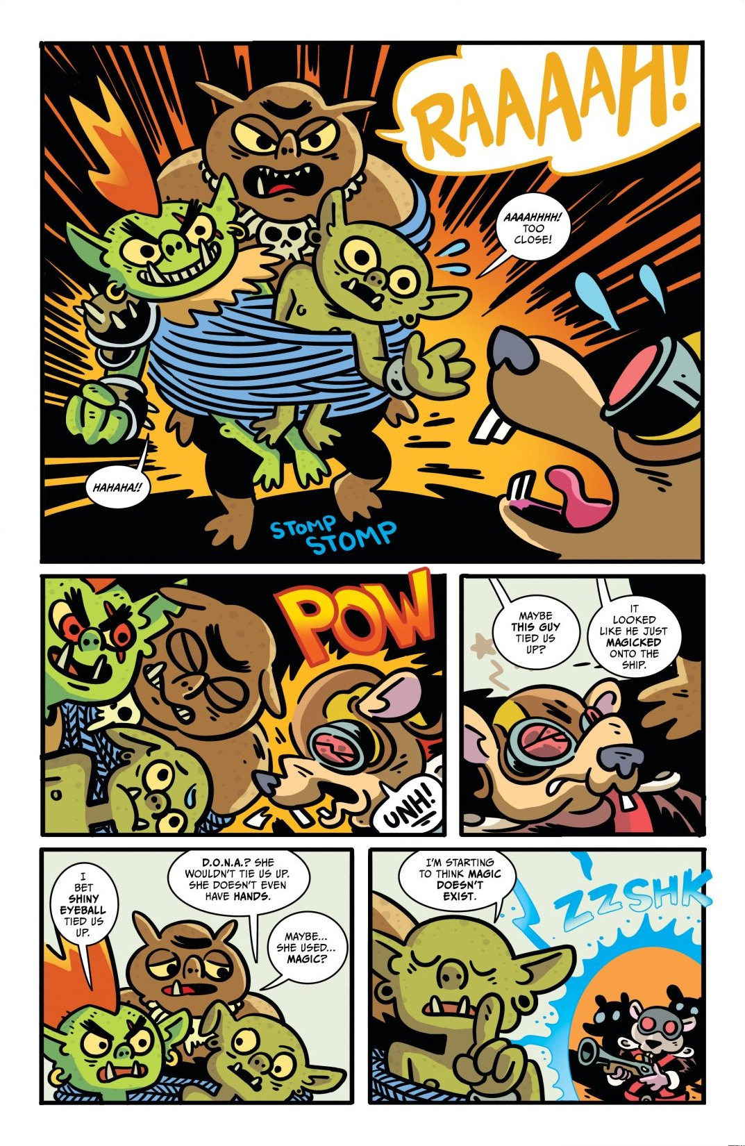 Read online Orcs in Space comic -  Issue # TPB - 58