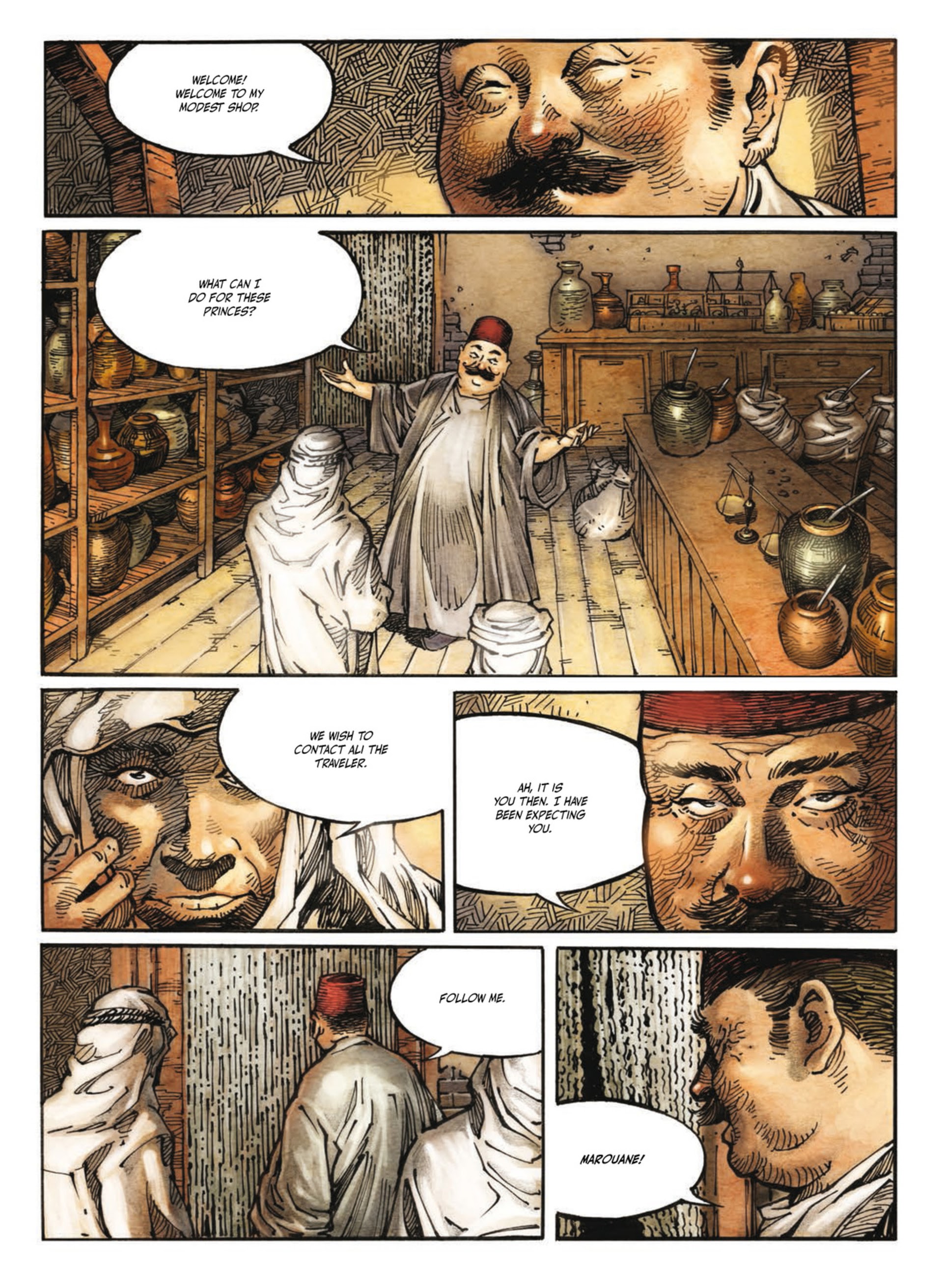 Read online Crusades comic -  Issue #1 - 33