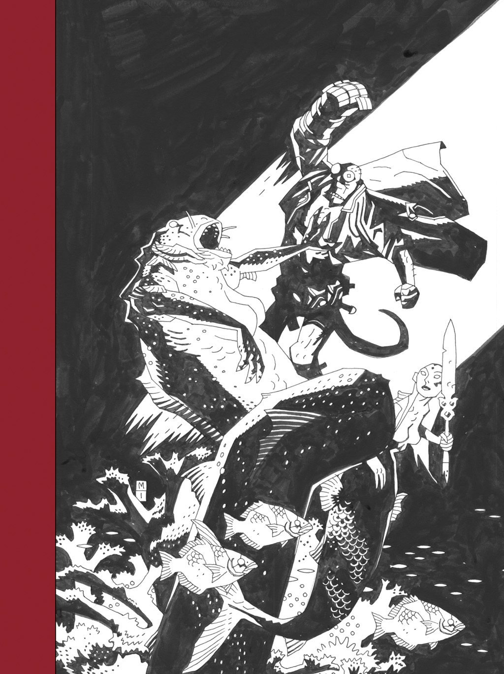 Read online The Art of Hellboy comic -  Issue # TPB - 178