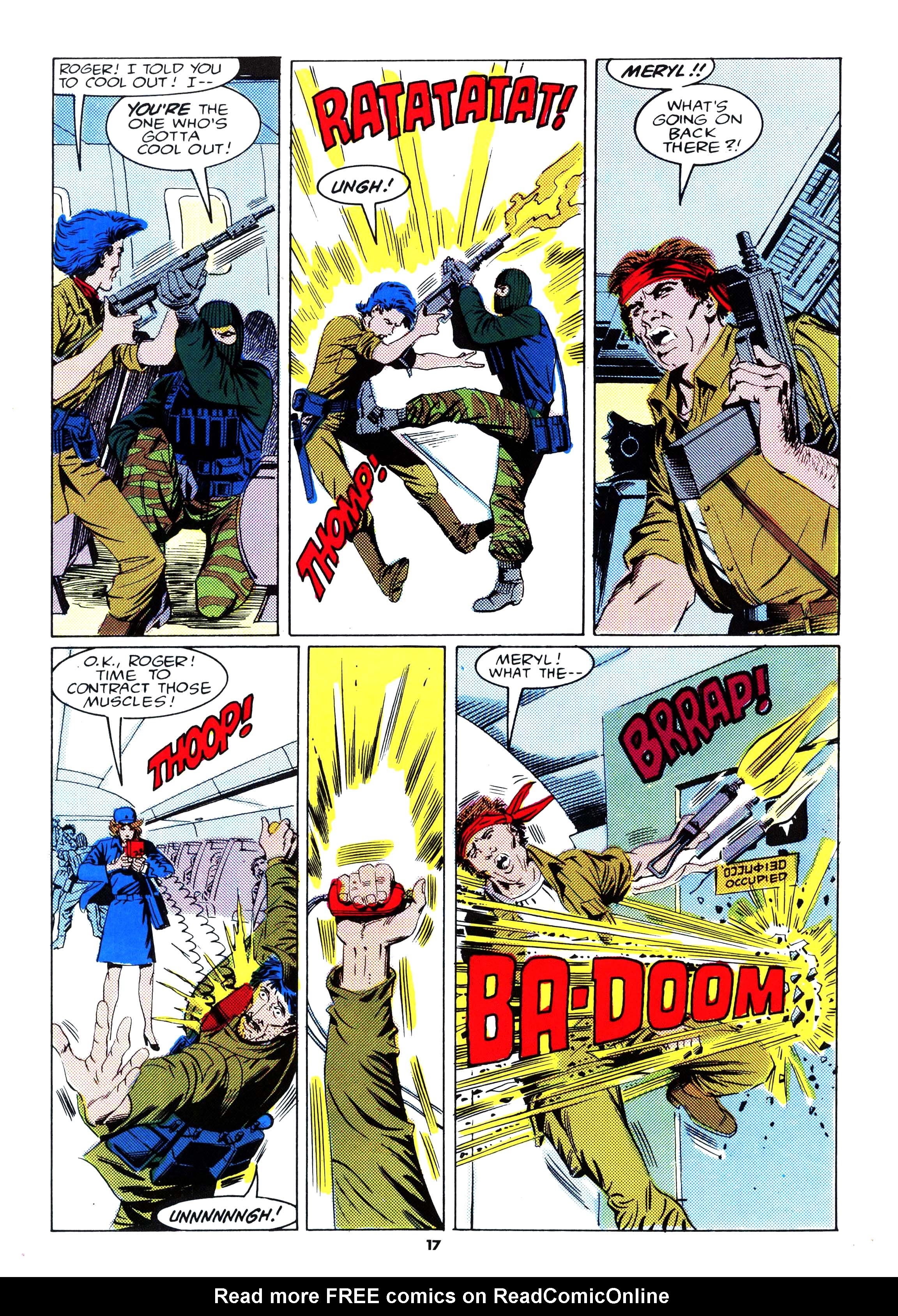 Read online Action Force comic -  Issue #2 - 17