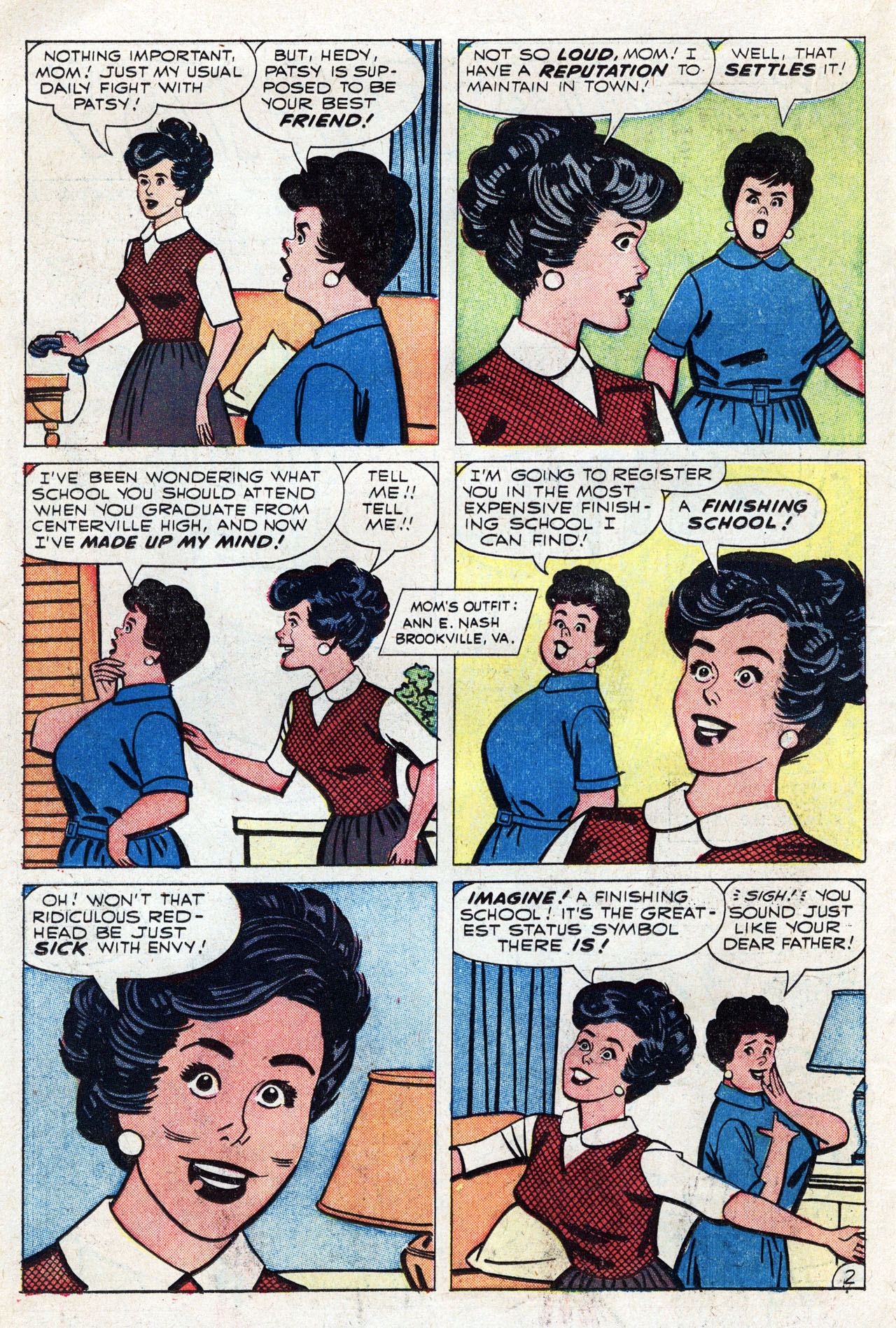 Read online Patsy and Hedy comic -  Issue #84 - 22