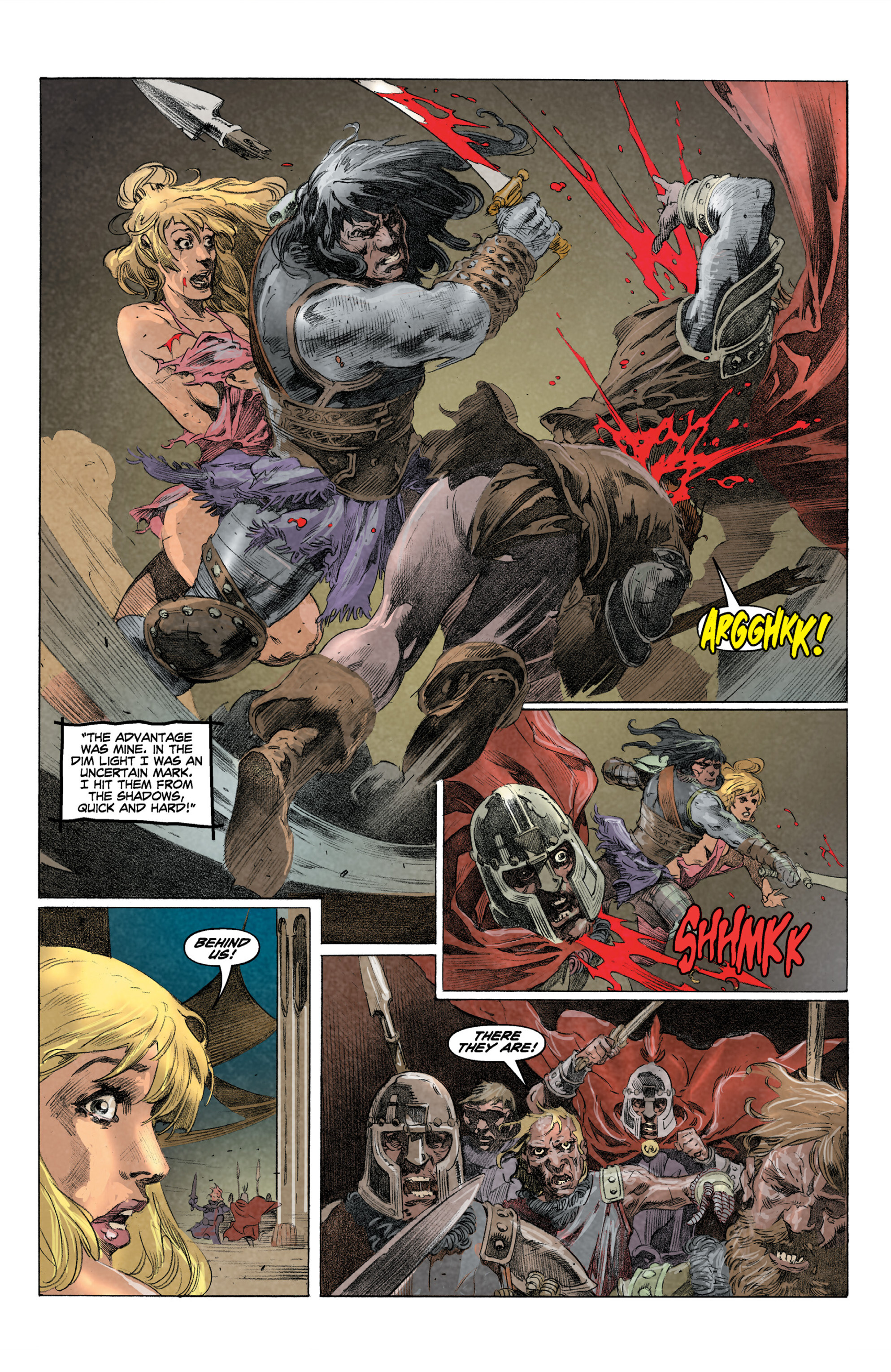 Read online King Conan Chronicles Epic Collection comic -  Issue # Wolves And Dragons (Part 2) - 20