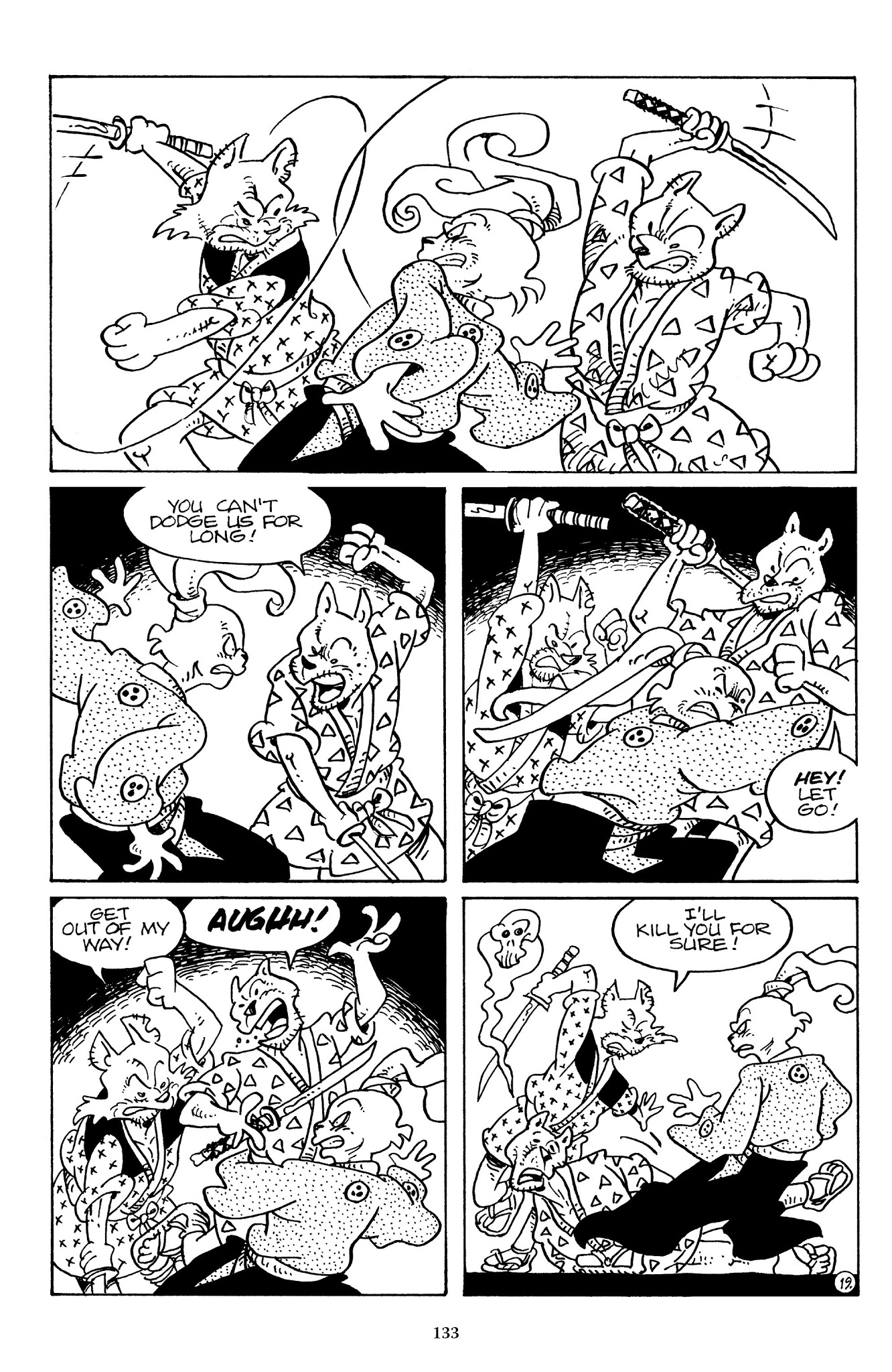Read online The Usagi Yojimbo Saga comic -  Issue # TPB 7 - 129