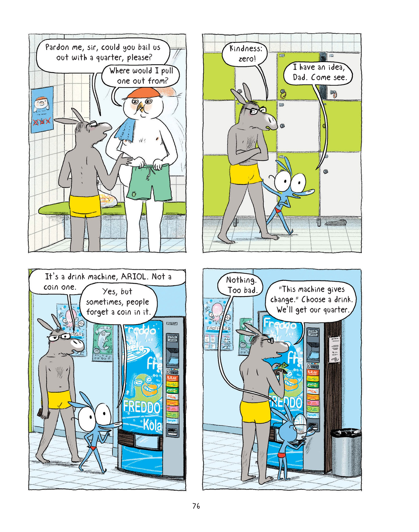 Read online Ariol comic -  Issue # TPB 6 - 77