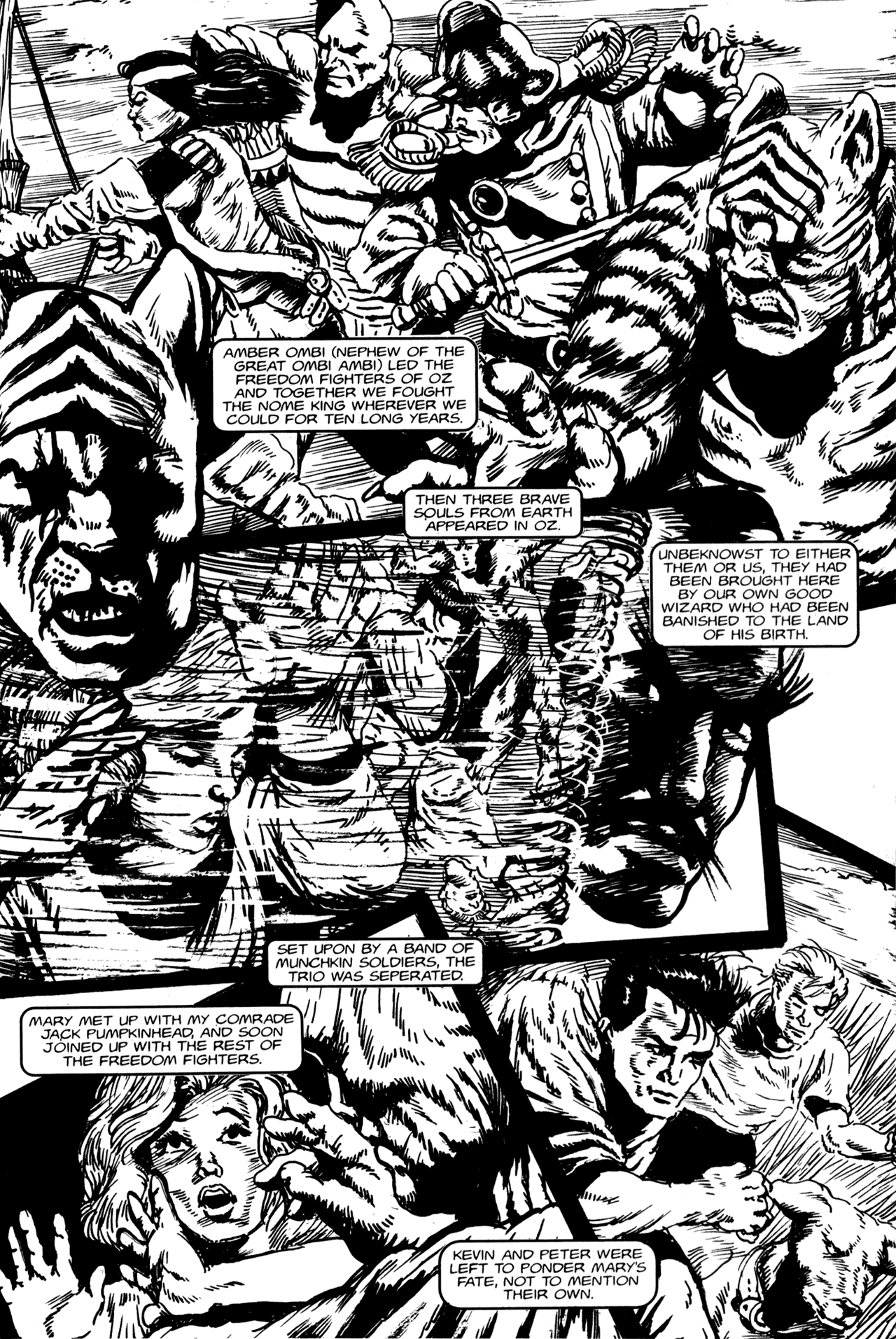 Read online Dark Oz comic -  Issue #1 - 7