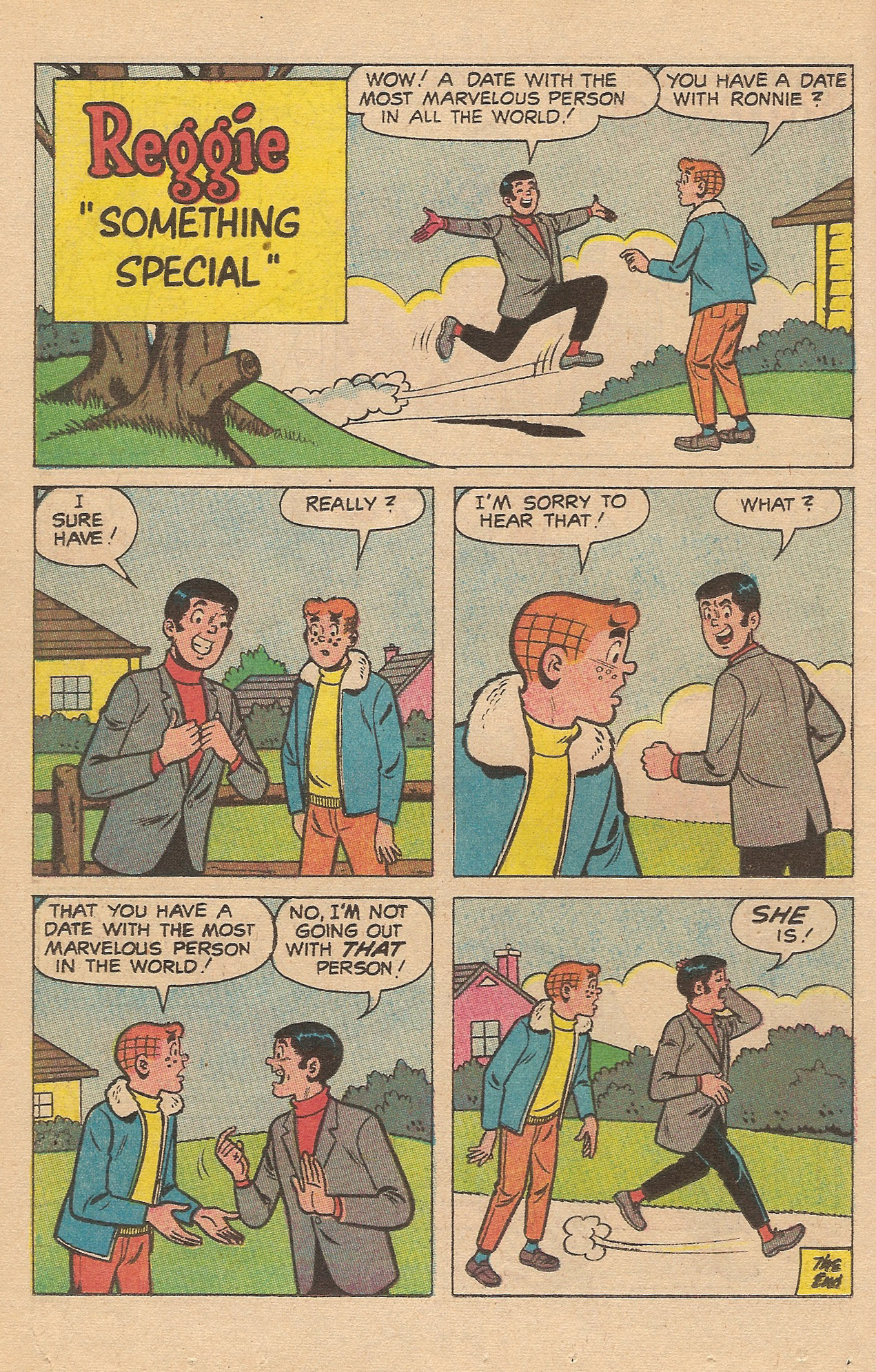 Read online Reggie's Wise Guy Jokes comic -  Issue #5 - 40