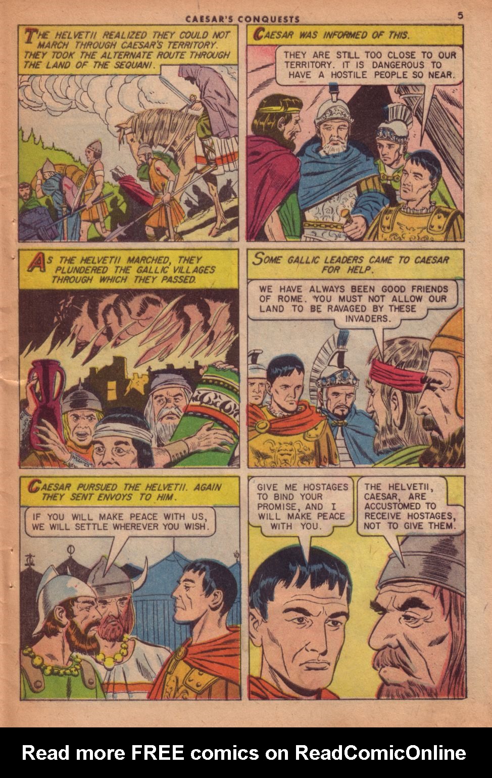 Read online Classics Illustrated comic -  Issue #130 - 7