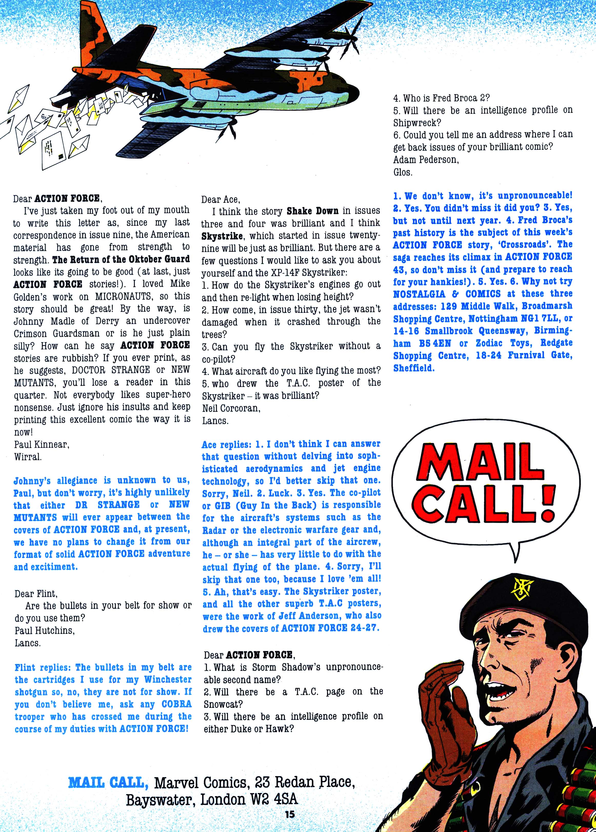 Read online Action Force comic -  Issue #42 - 15