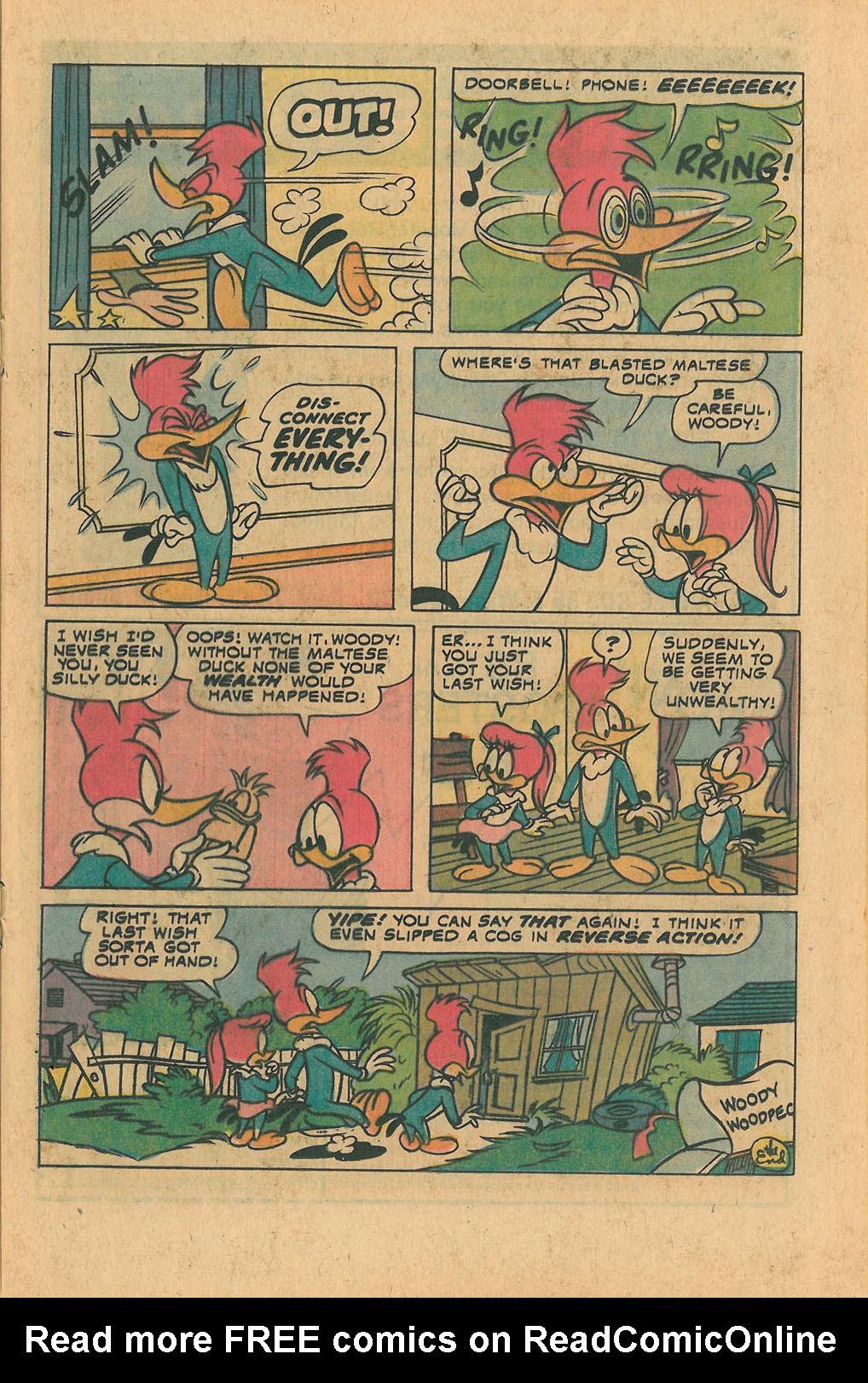Read online Walter Lantz Woody Woodpecker (1962) comic -  Issue #140 - 17