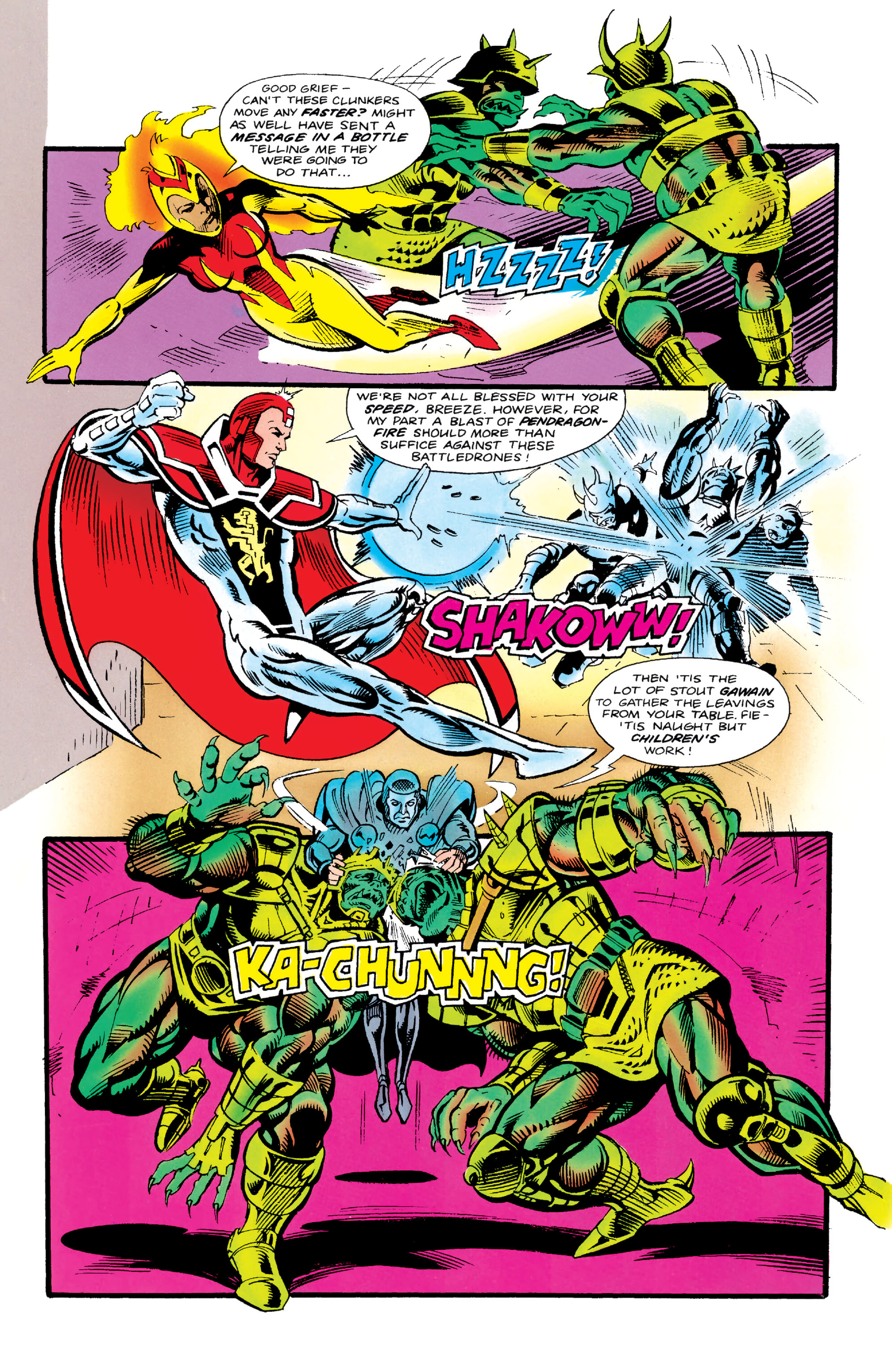 Read online Knights of Pendragon Omnibus comic -  Issue # TPB (Part 7) - 48