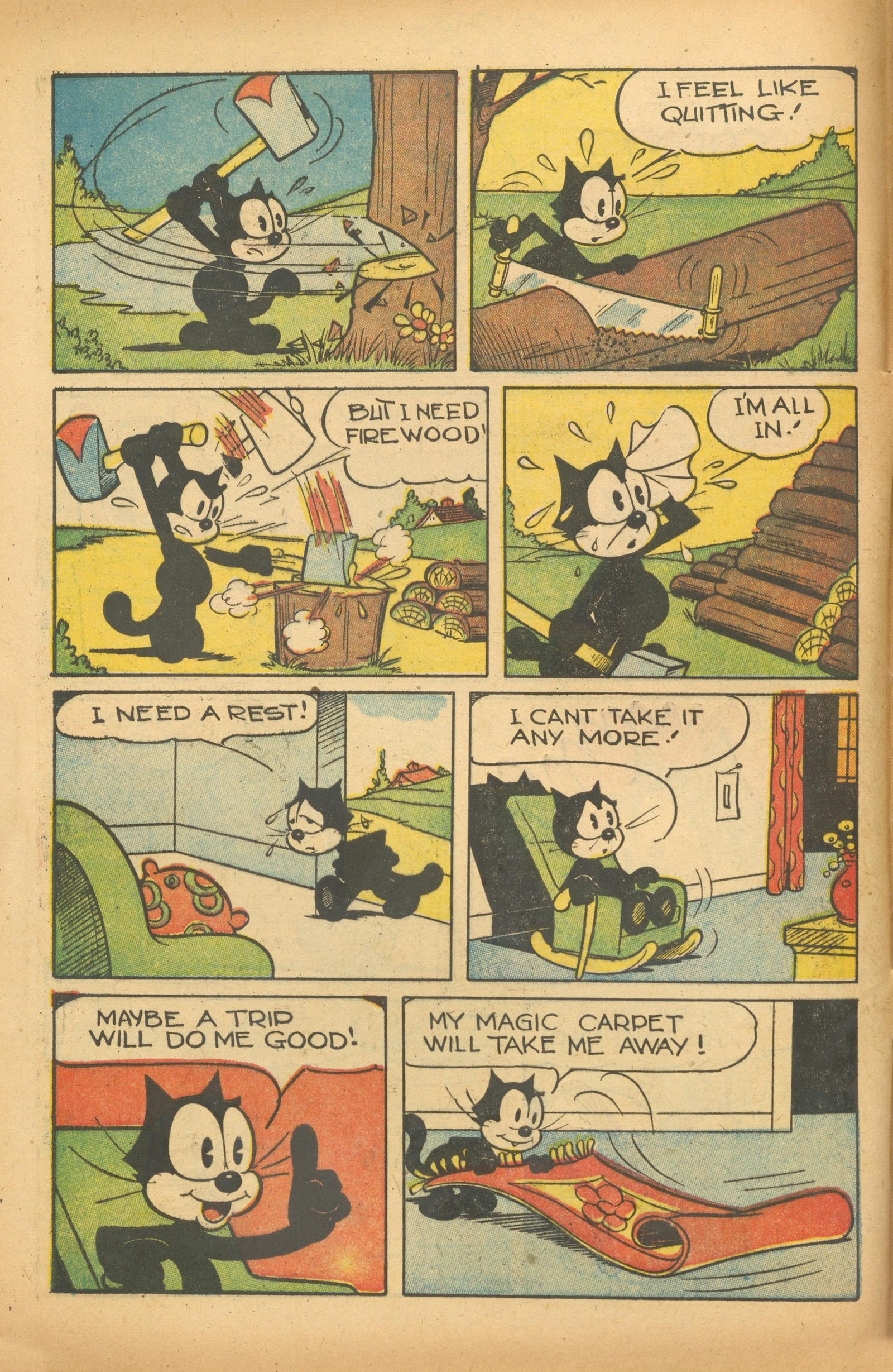 Read online Felix the Cat (1951) comic -  Issue #26 - 4