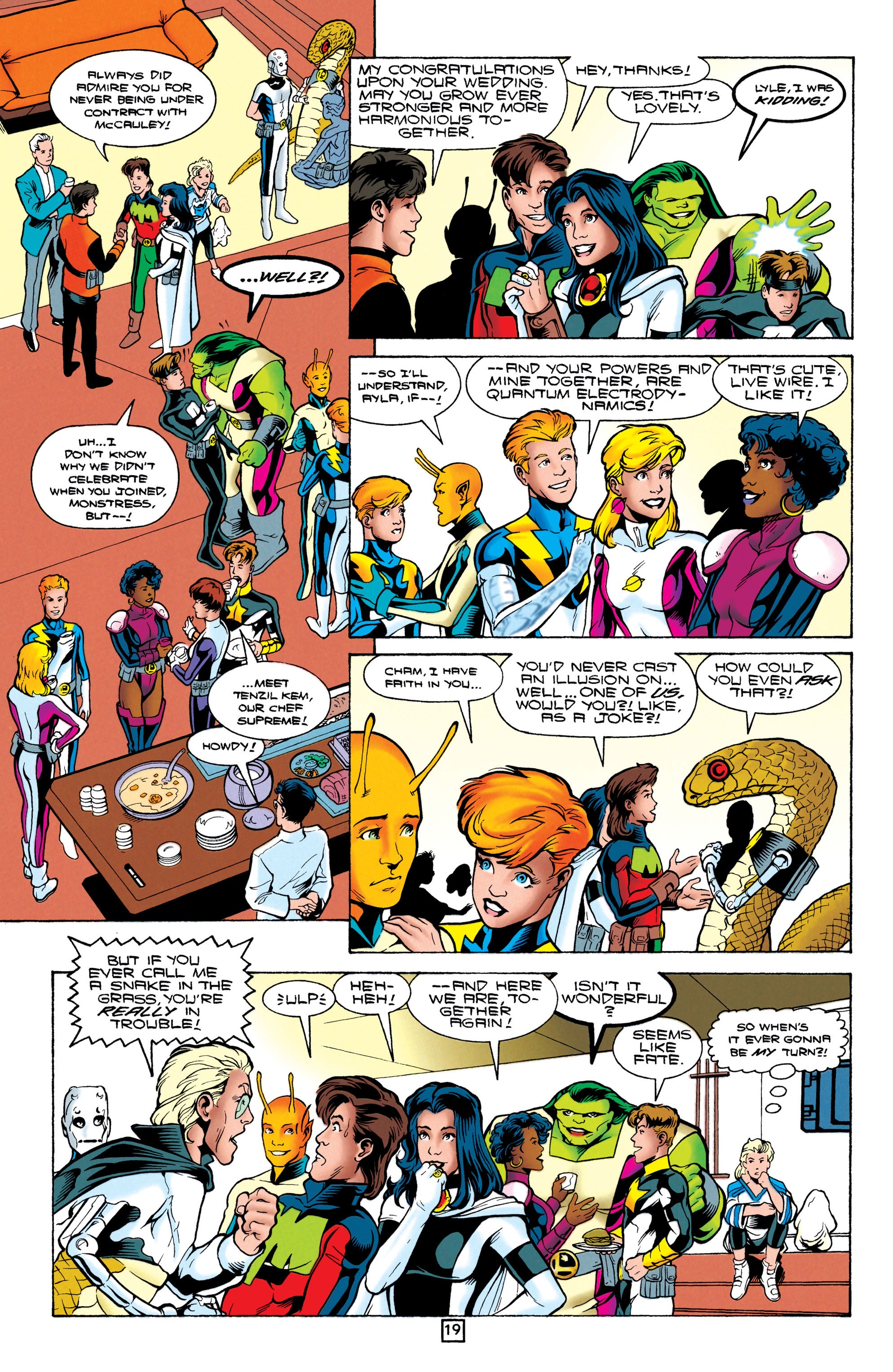 Read online Legionnaires comic -  Issue #60 - 19