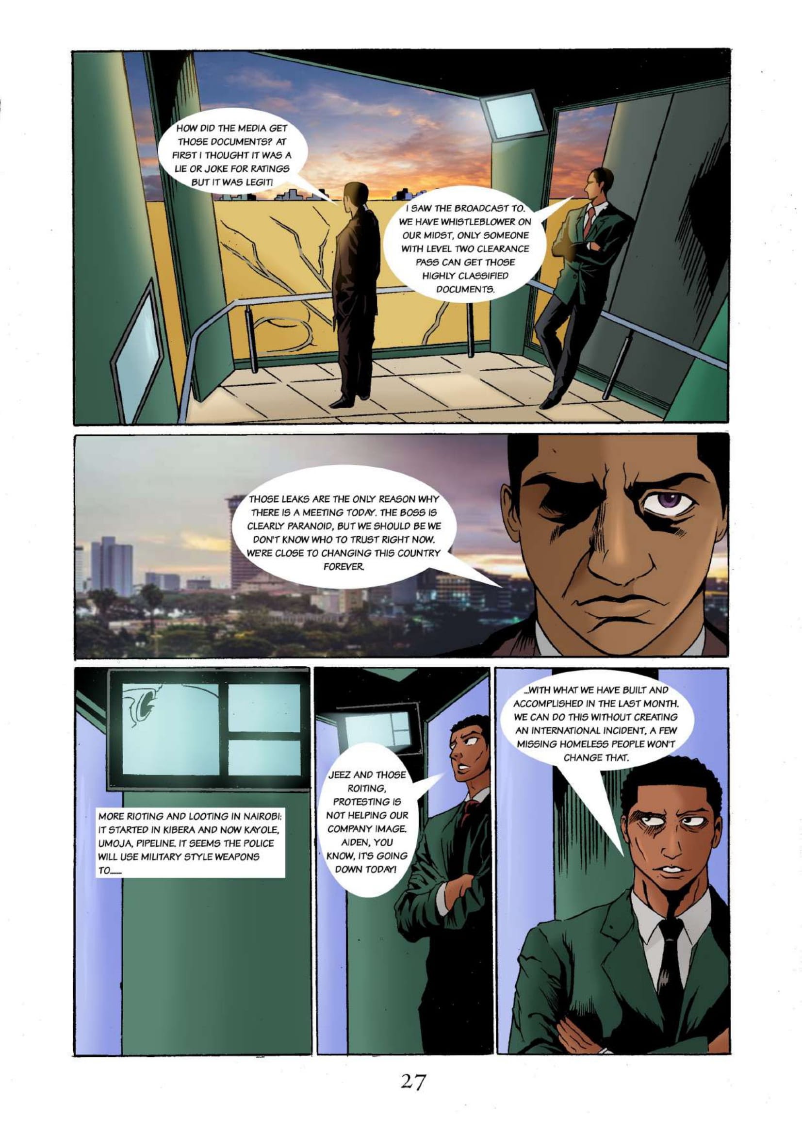 Read online Nairobi X comic -  Issue #1 - 29