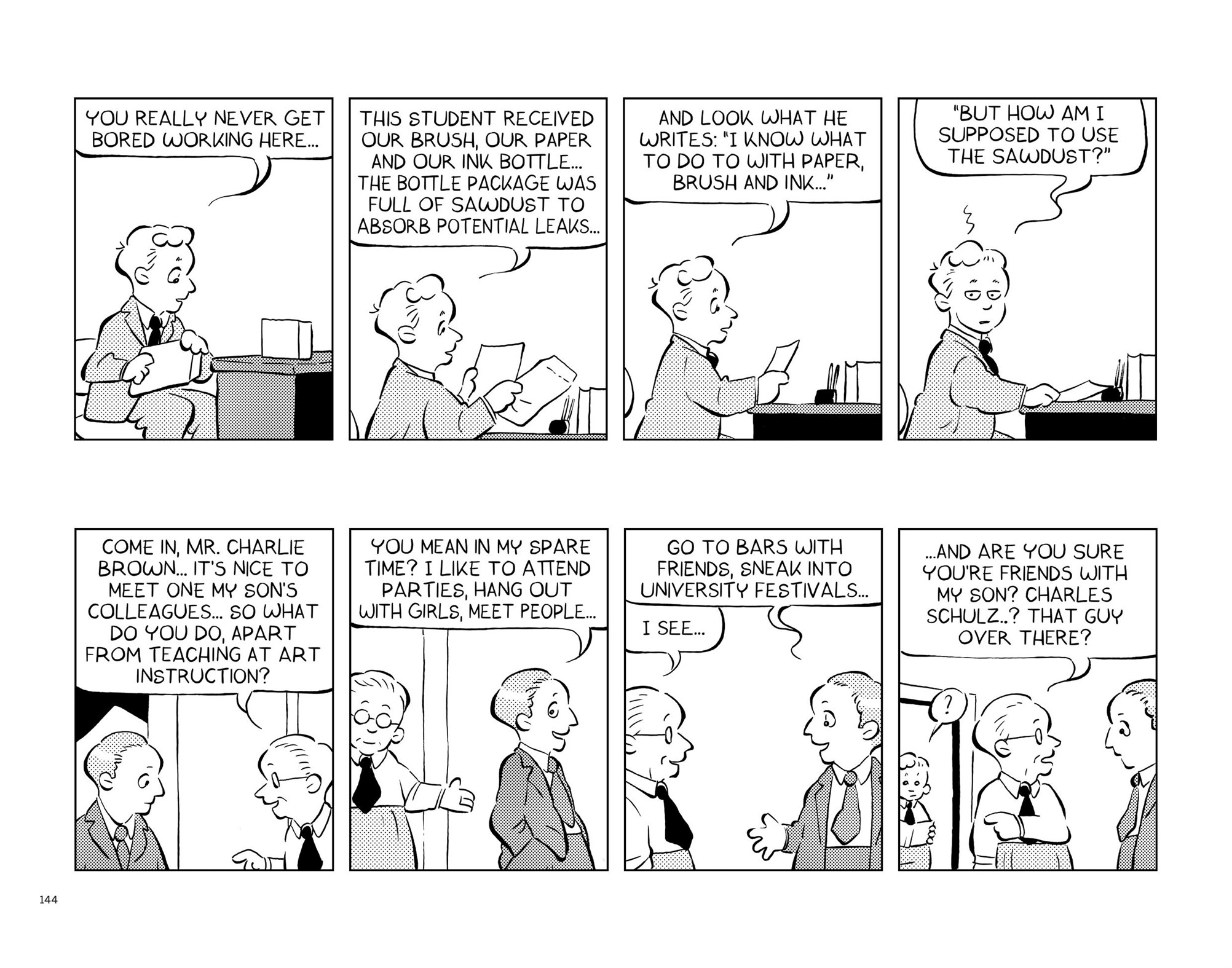 Read online Funny Things: A Comic Strip Biography of Charles M. Schulz comic -  Issue # TPB (Part 2) - 47