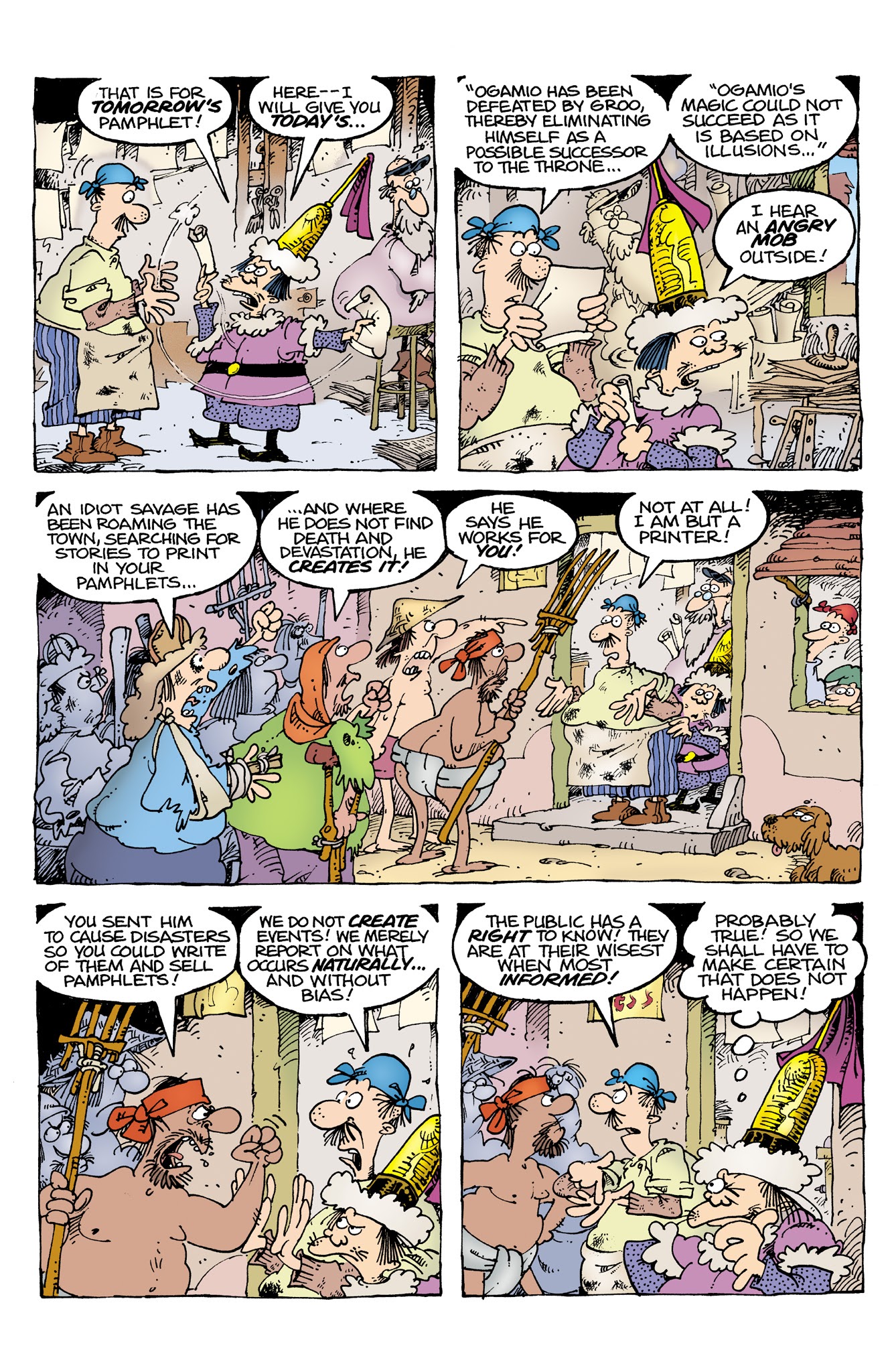 Read online Sergio Aragonés' Groo: Mightier Than the Sword comic -  Issue # _TPB - 45
