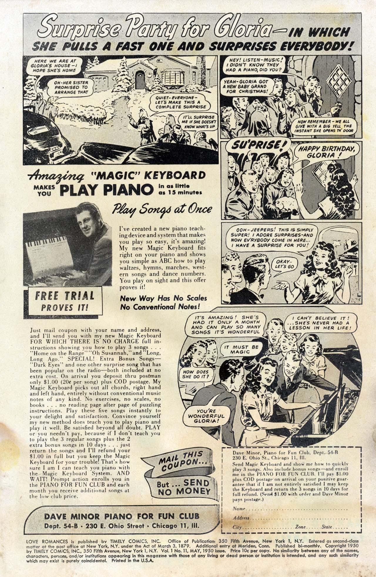 Read online Love Romances comic -  Issue #11 - 2