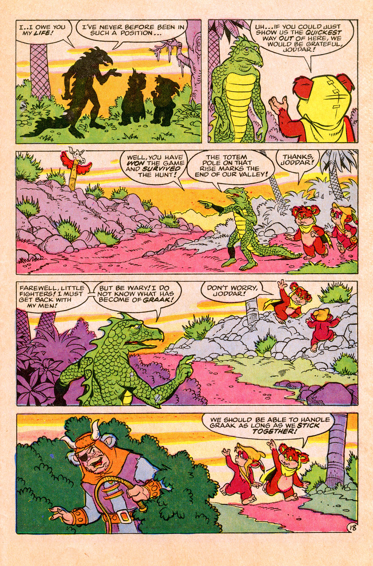 Read online Ewoks (1987) comic -  Issue #4 - 27