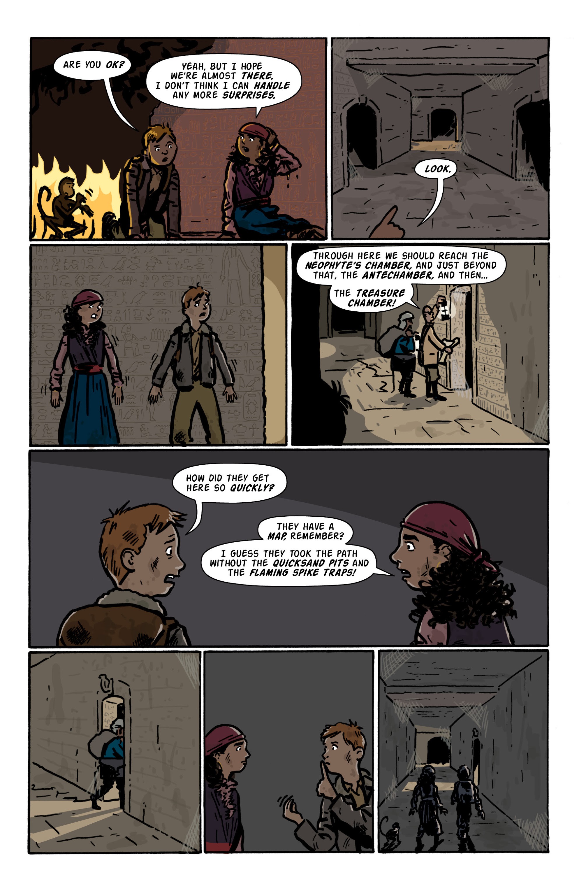 Read online Rocket Robinson and the Pharaoh's Fortune comic -  Issue # TPB (Part 3) - 10
