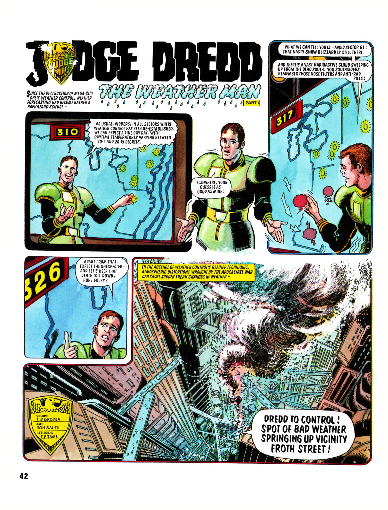 Read online Judge Dredd Definitive Editions: Bad Science comic -  Issue # Full - 40