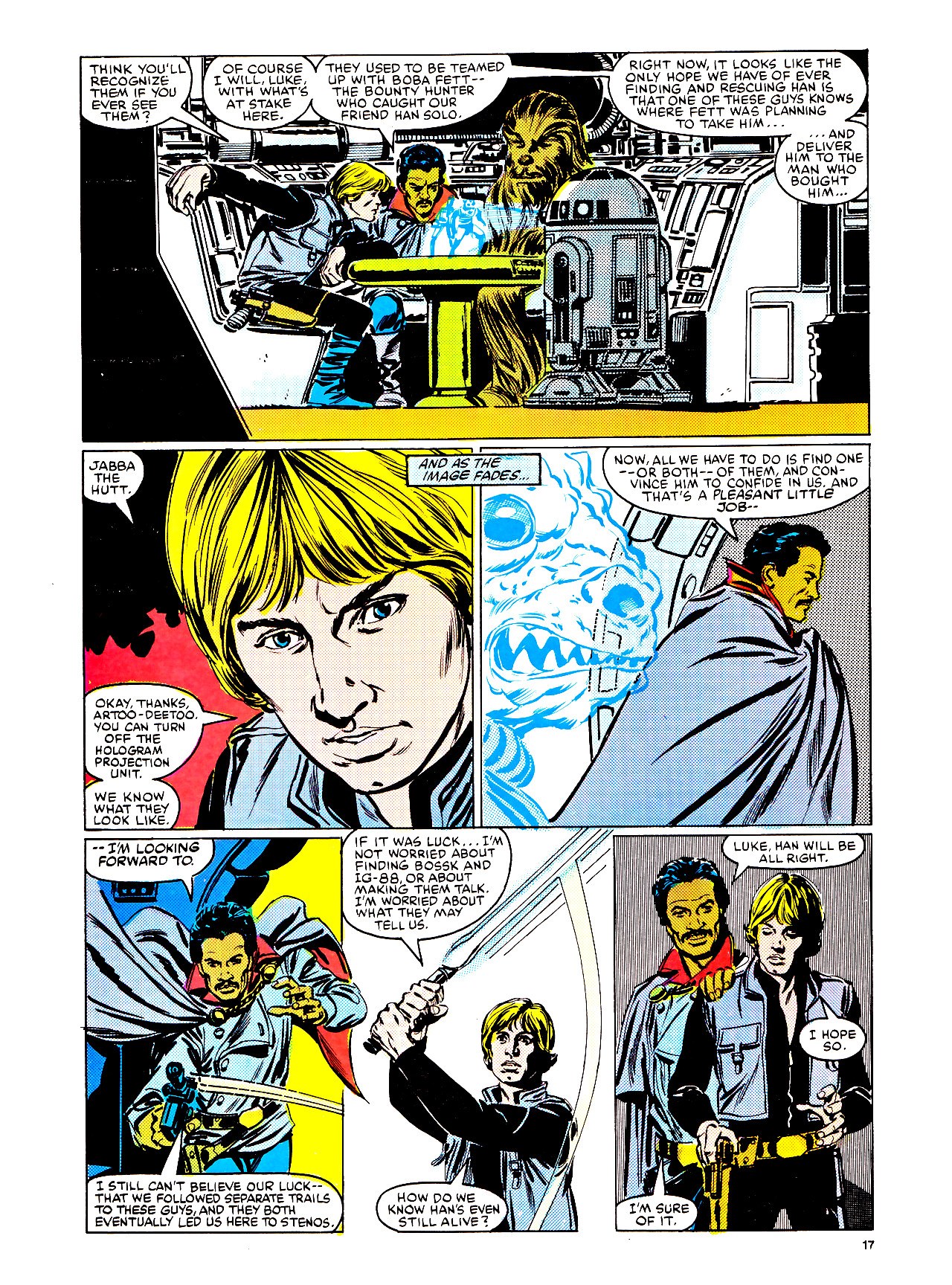 Read online Return of the Jedi comic -  Issue #148 - 17