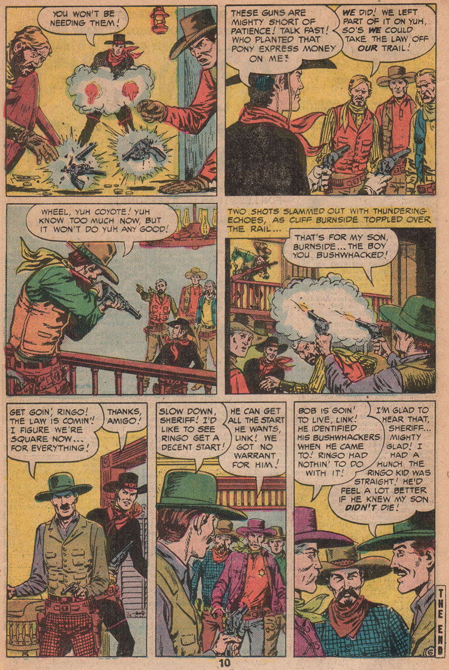 Read online Ringo Kid (1970) comic -  Issue #27 - 12