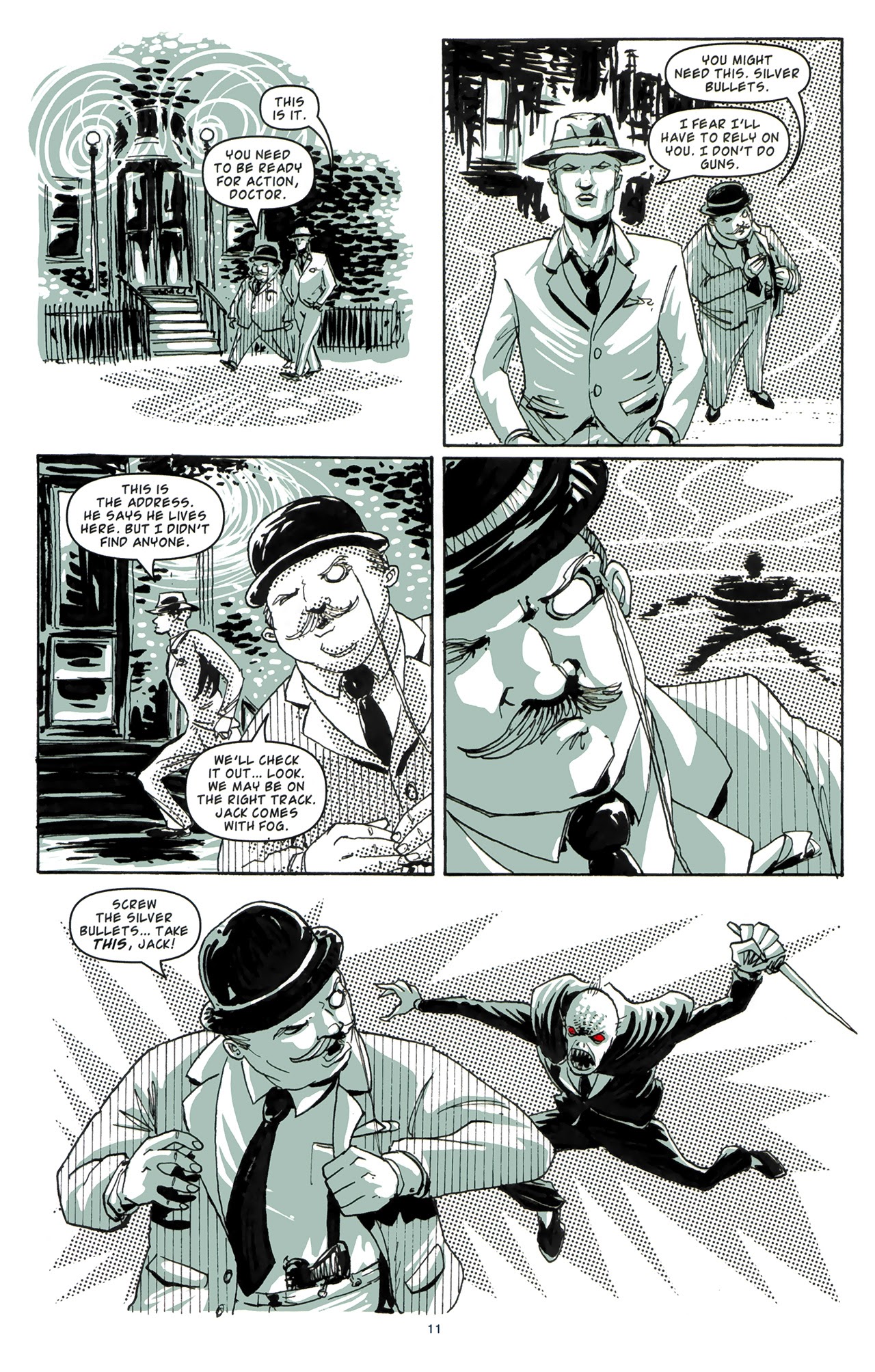 Read online Yours Truly, Jack the Ripper comic -  Issue #3 - 13