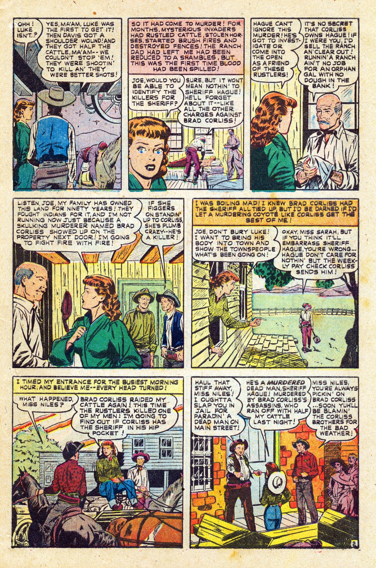 Read online Cowboy Romances comic -  Issue #3 - 41