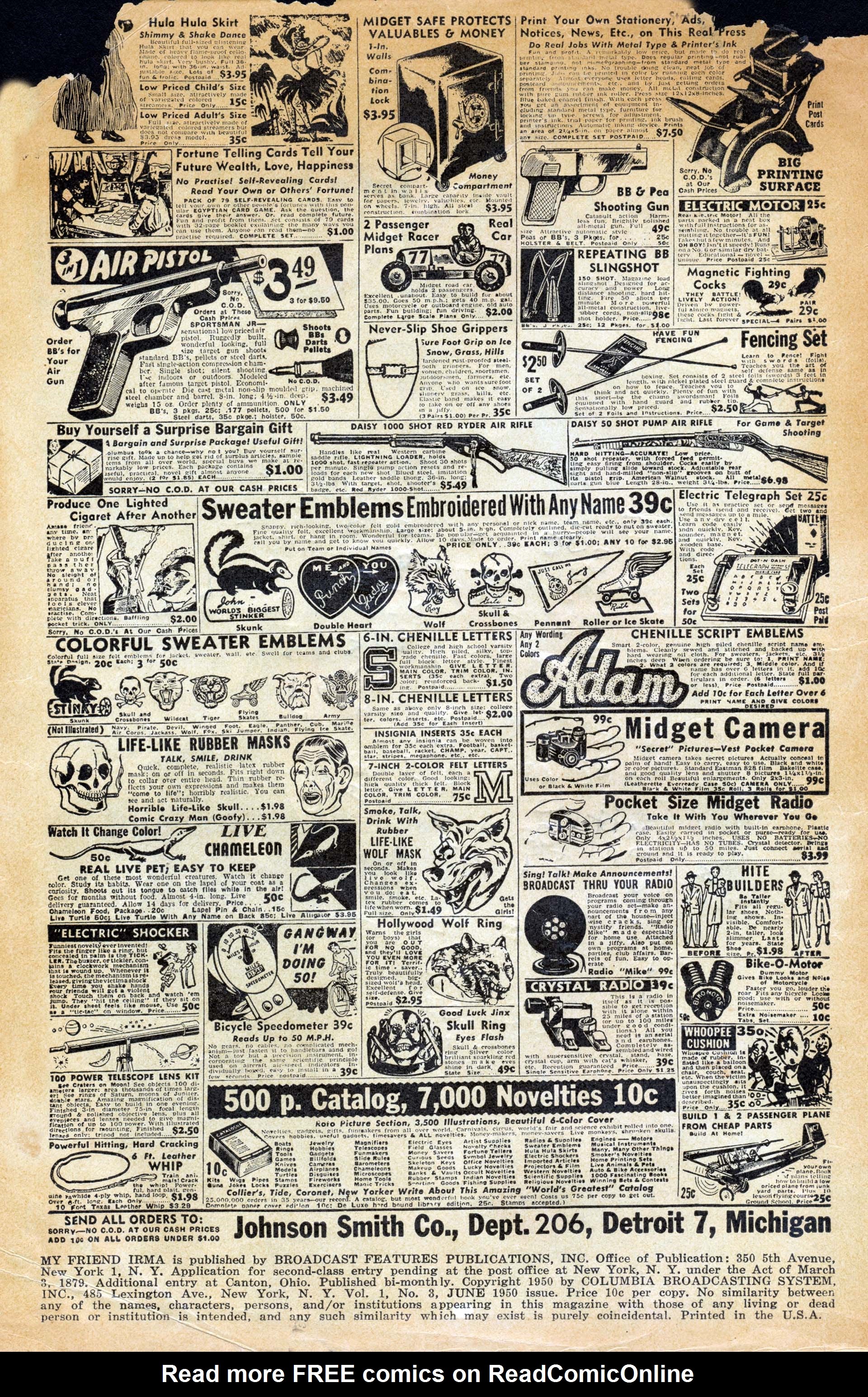 Read online My Friend Irma comic -  Issue #3 - 2