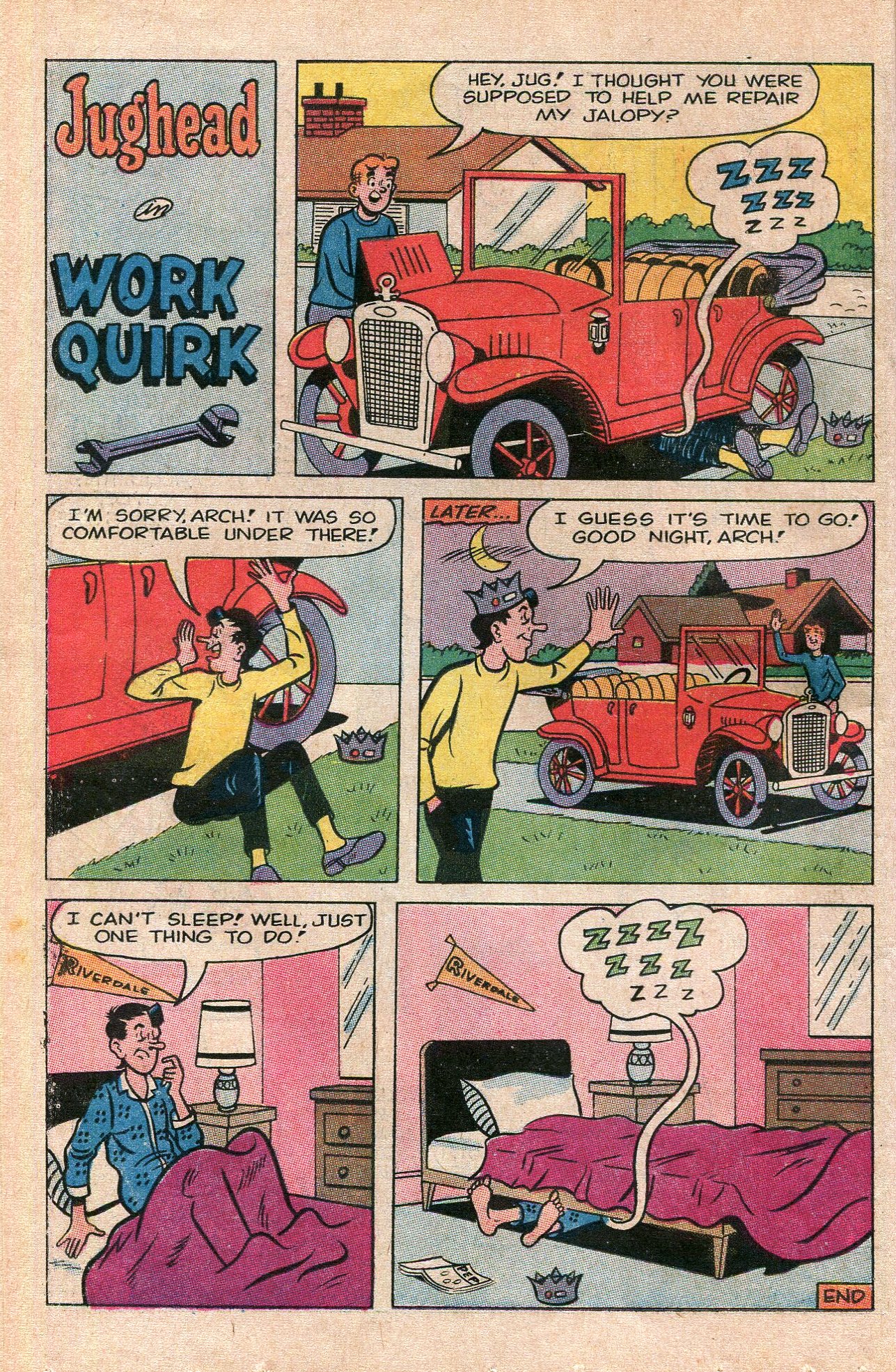 Read online Jughead's Jokes comic -  Issue #22 - 10