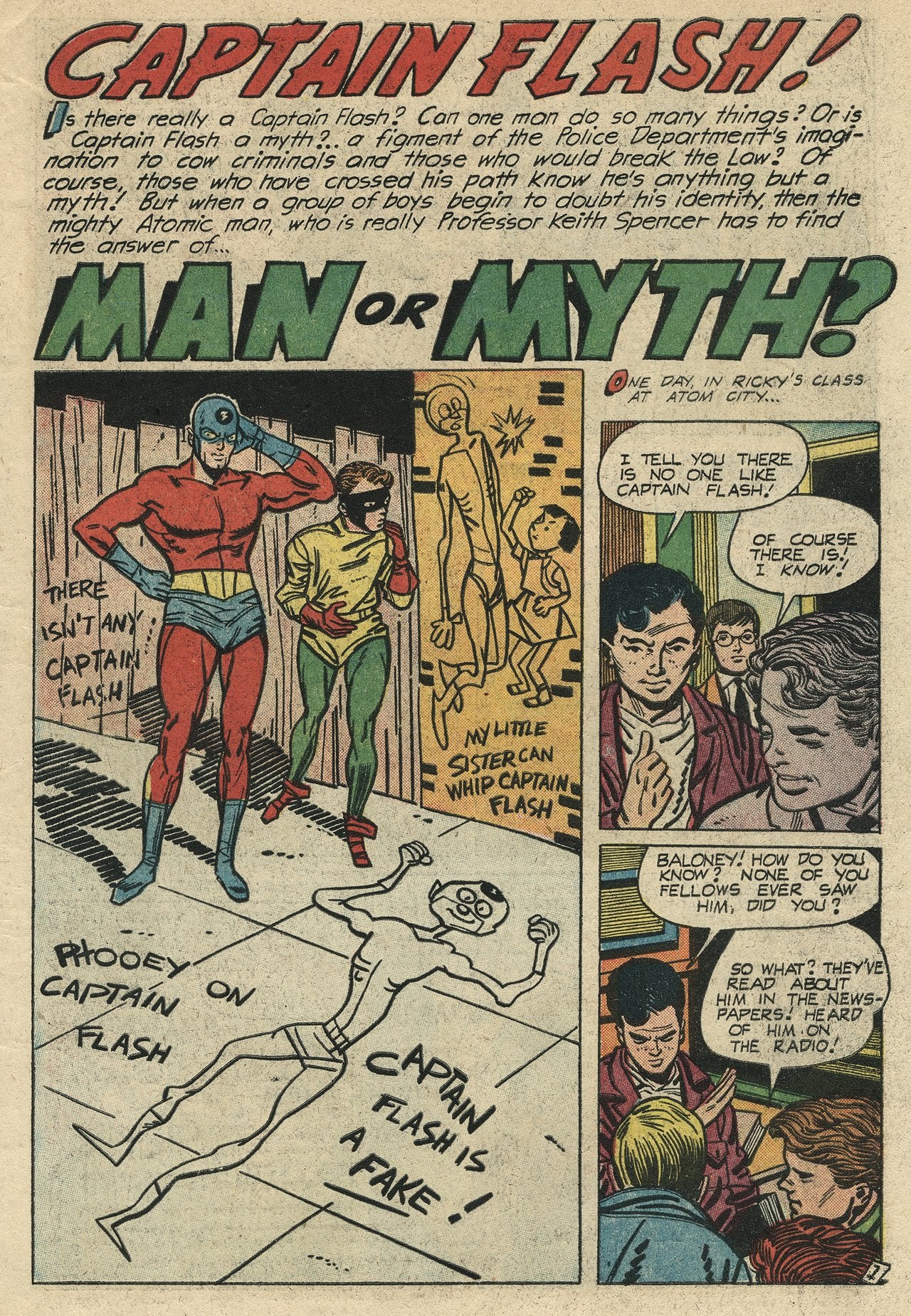 Read online Captain Flash comic -  Issue #4 - 3
