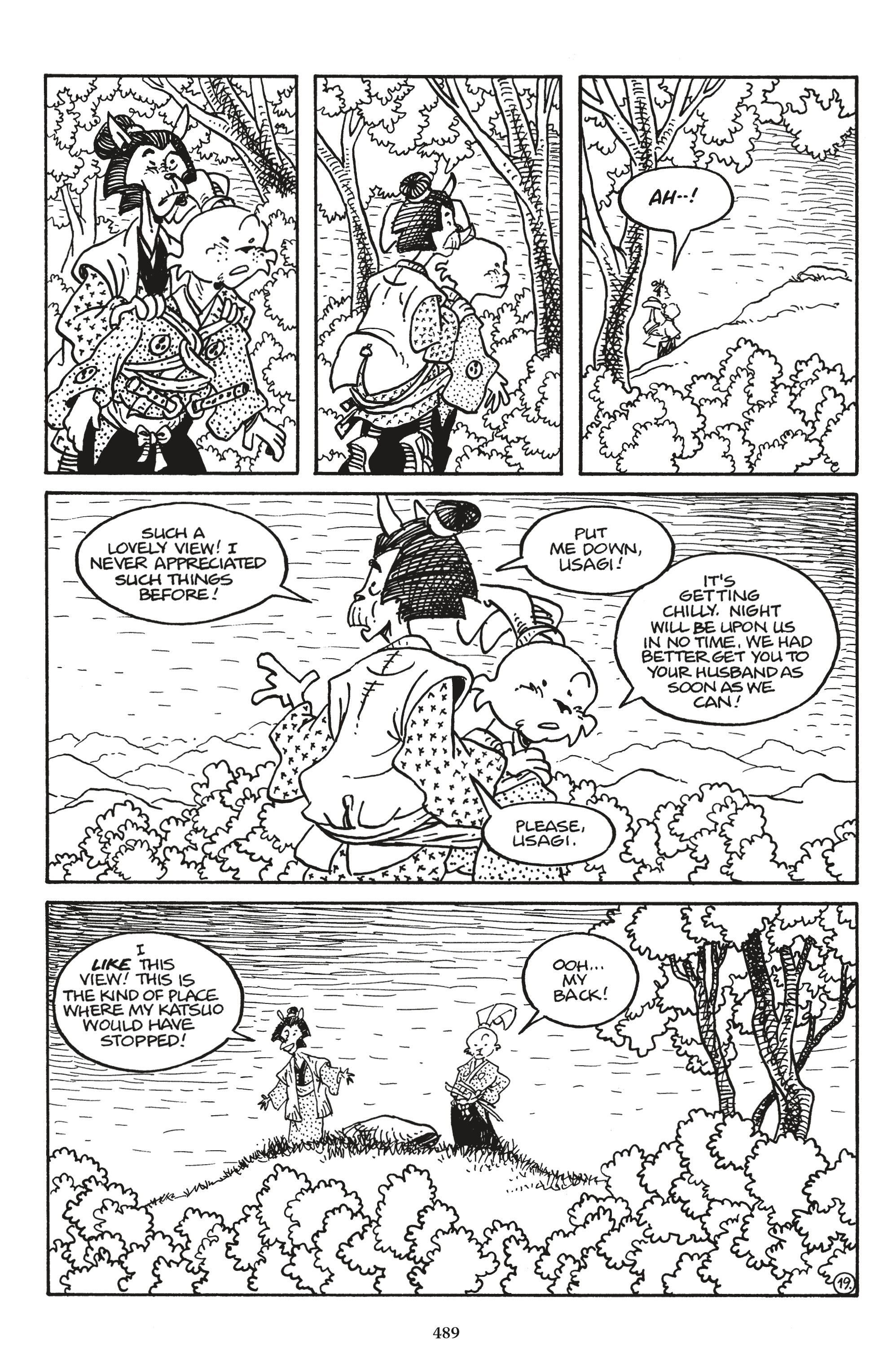 Read online The Usagi Yojimbo Saga comic -  Issue # TPB 8 (Part 5) - 87