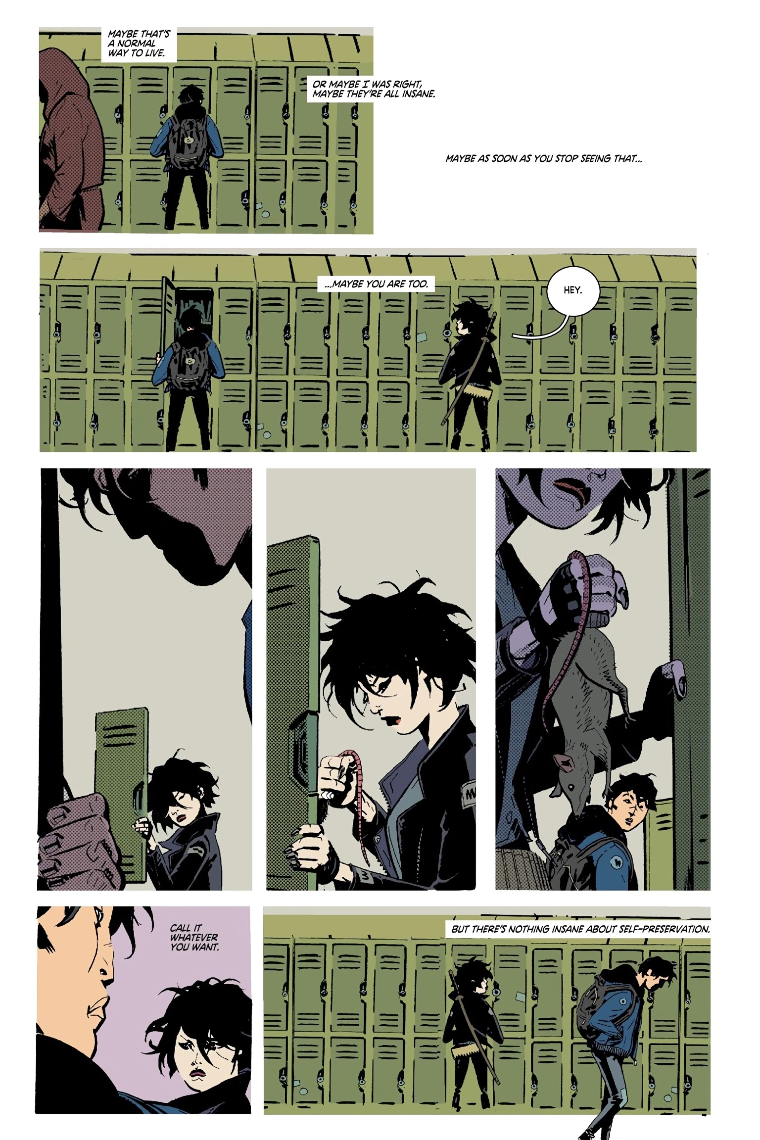 Read online Deadly Class comic -  Issue # _Deluxe Edition Teen Age Riot (Part 3) - 53