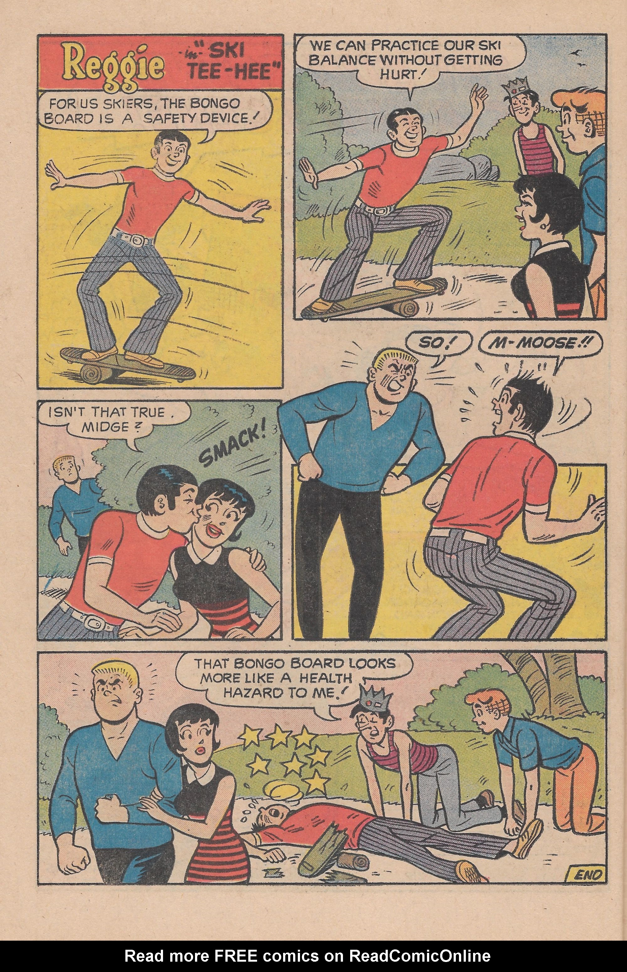 Read online Reggie's Wise Guy Jokes comic -  Issue #26 - 38