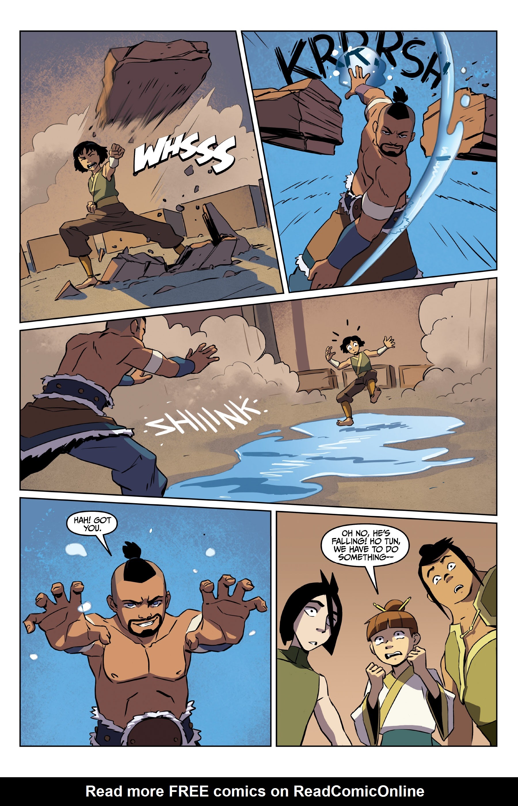 Read online Nickelodeon Avatar: The Last Airbender - Toph Beifong's Metalbending Academy comic -  Issue # TPB - 56