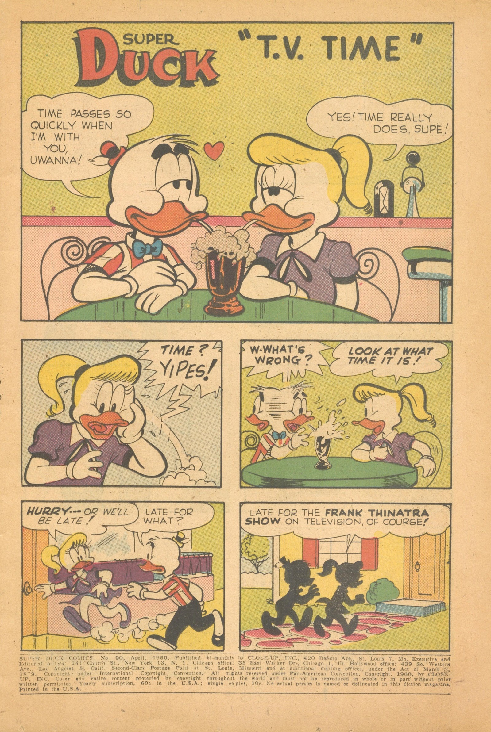 Read online Super Duck Comics comic -  Issue #90 - 3