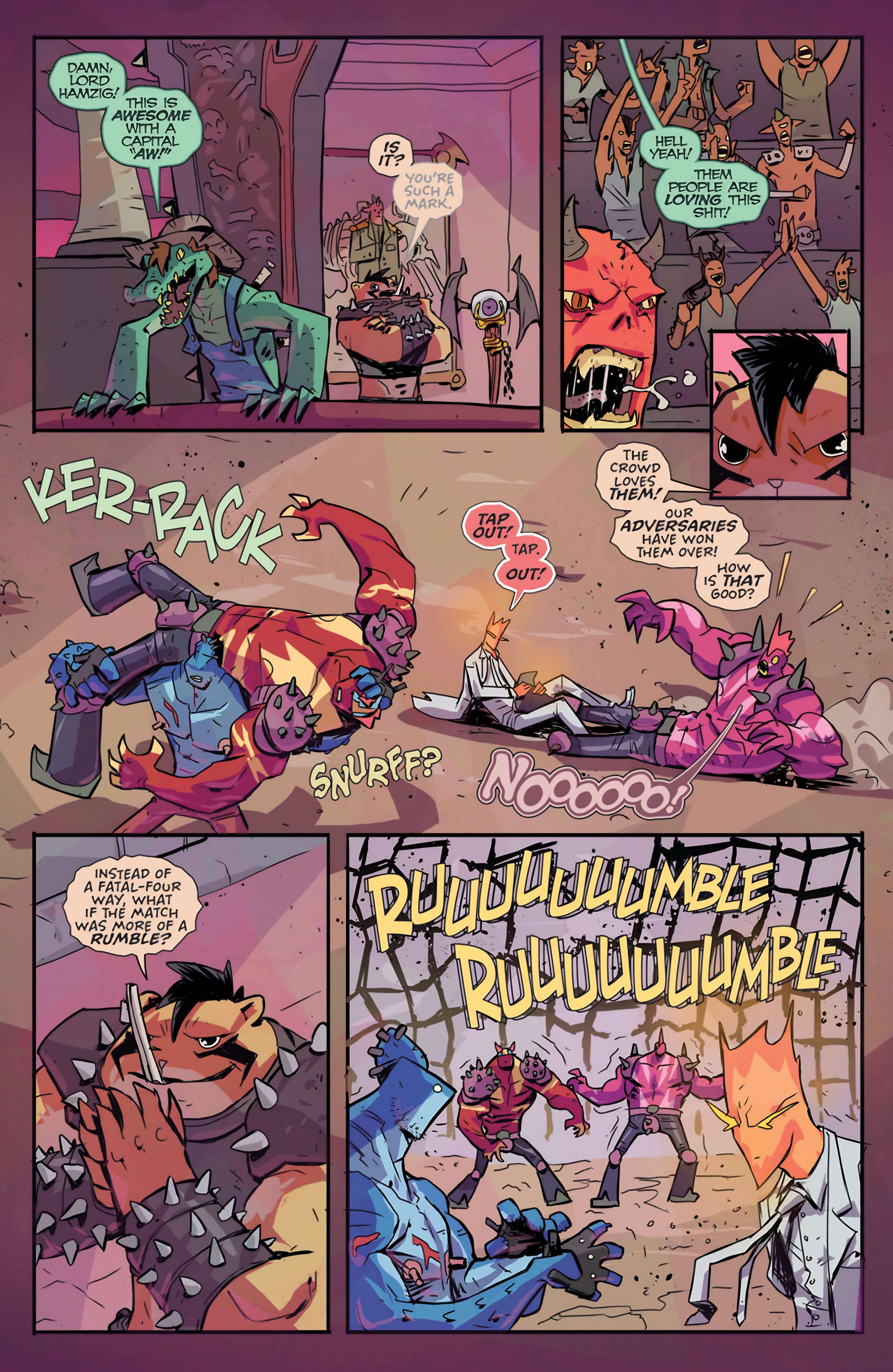 Read online Metalshark Bro: Assault On Hamzig Island comic -  Issue # TPB - 92