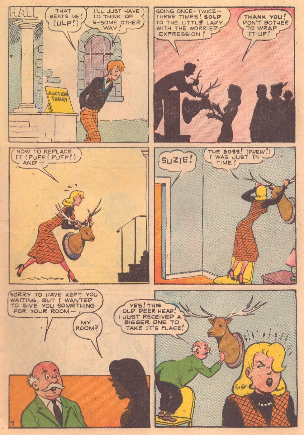 Read online Suzie Comics comic -  Issue #70 - 10