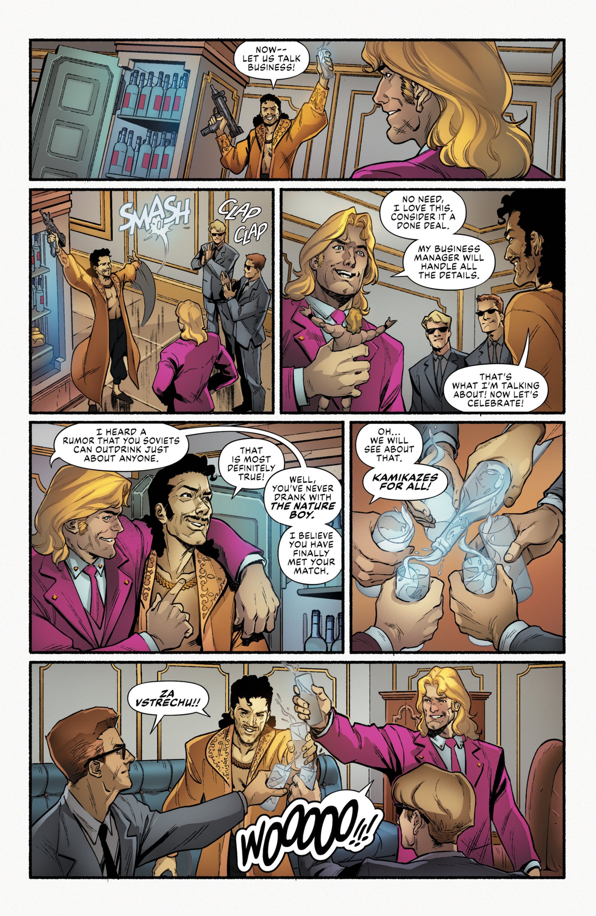 Read online Codename Ric Flair: Magic Eightball comic -  Issue # Full - 25