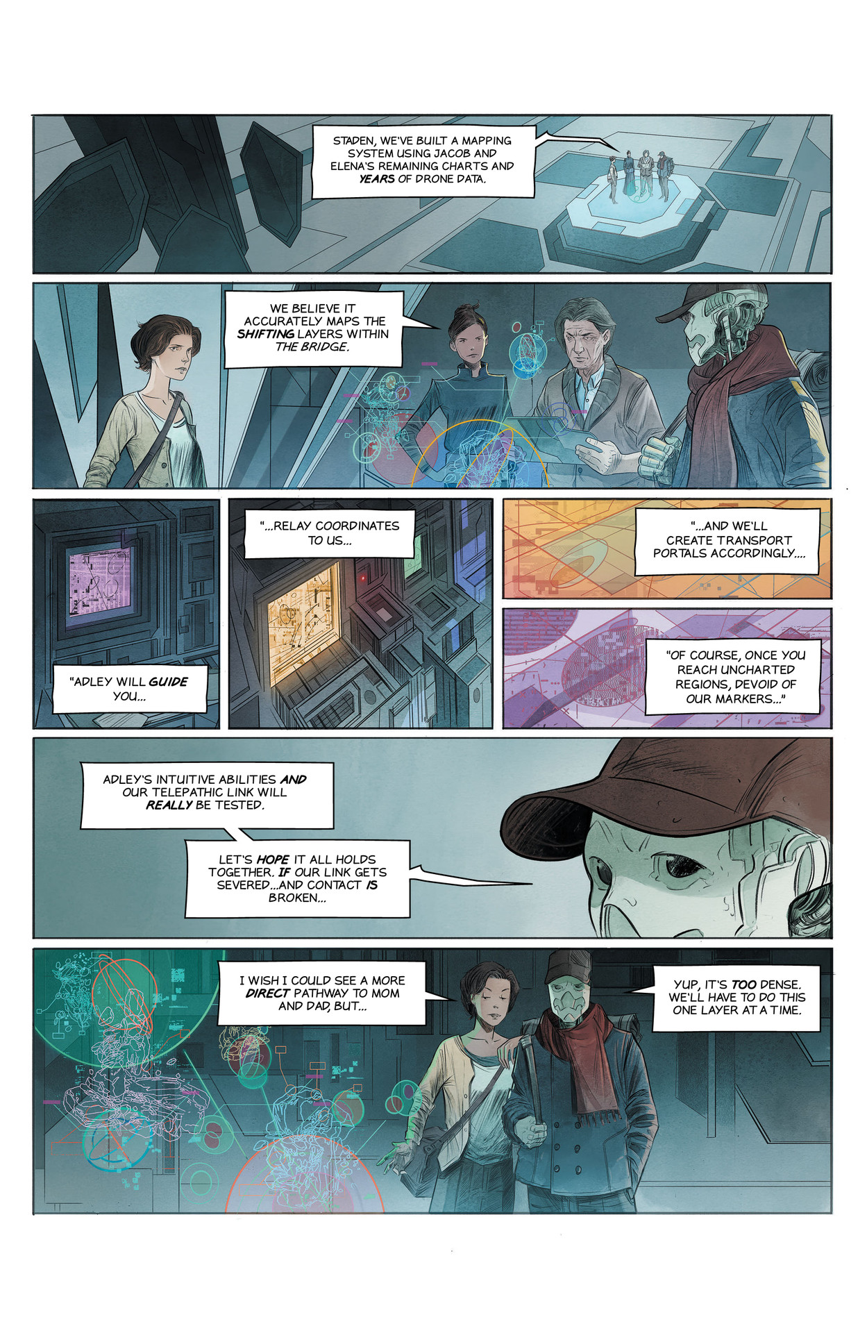 Read online Hexagon Bridge comic -  Issue #3 - 6