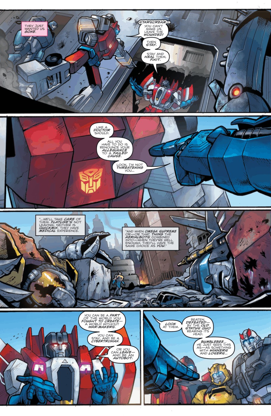 Read online Transformers: Robots In Disguise (2012) comic -  Issue #18 - 6