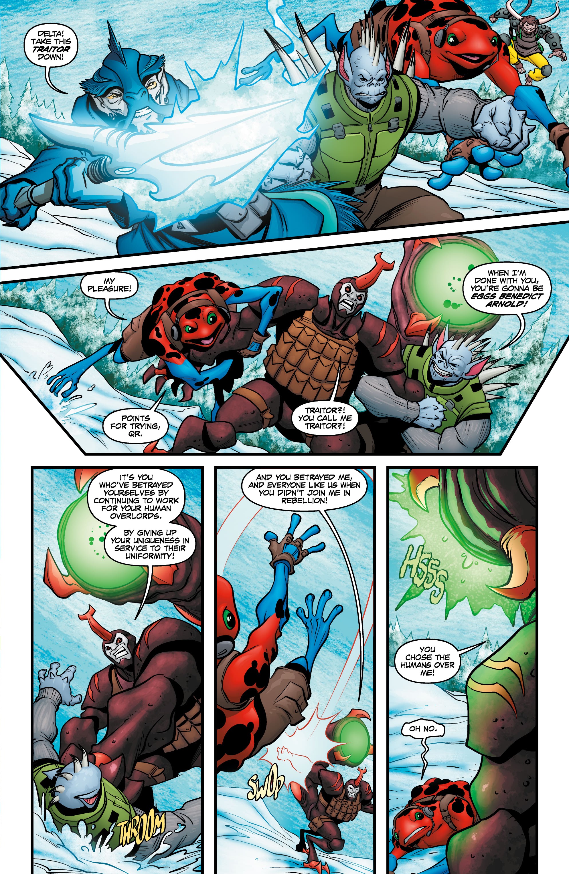 Read online Alter Nation: They Hide Hybrids comic -  Issue # TPB - 24