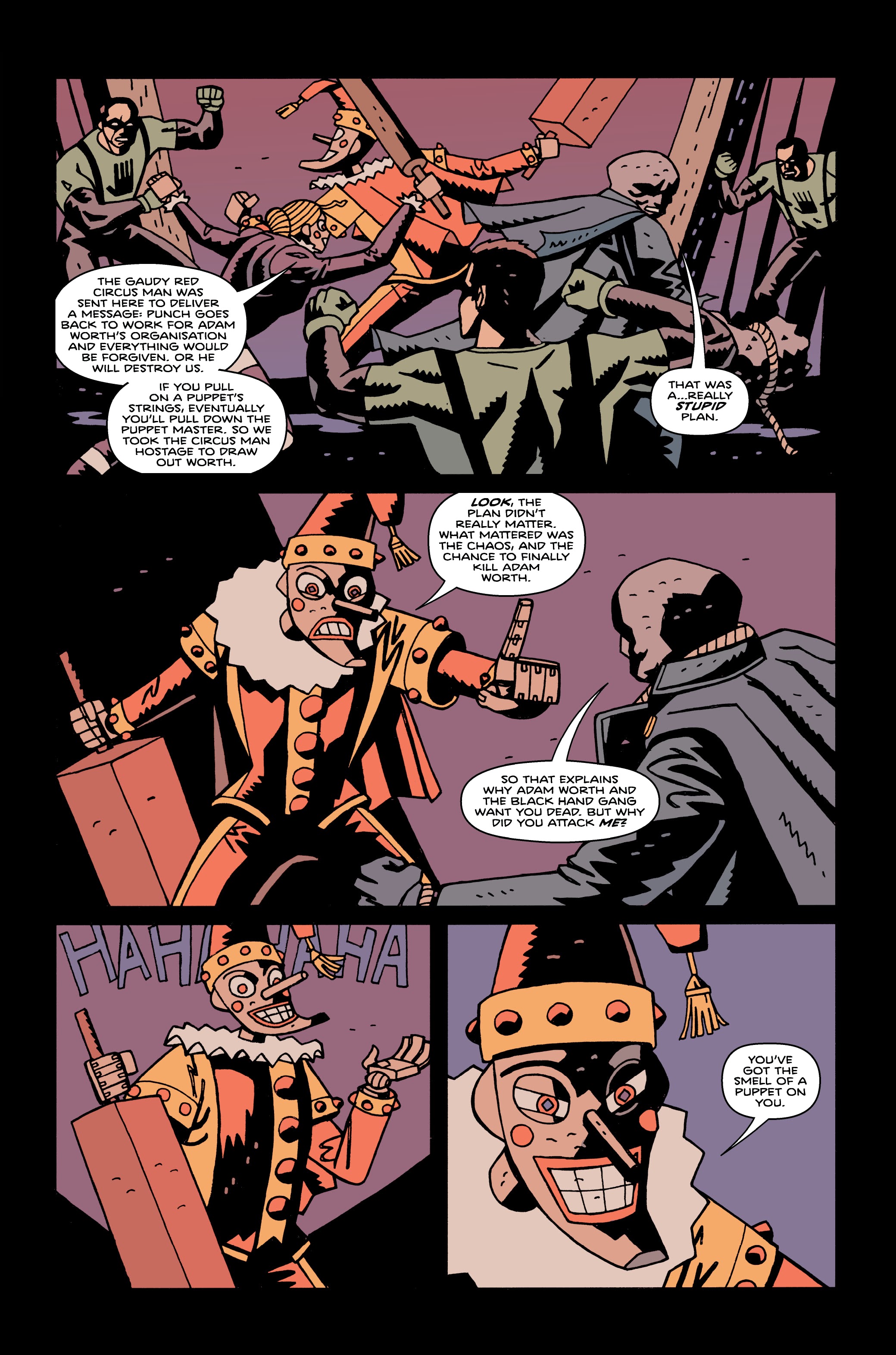 Read online Merrick: The Sensational Elephantman comic -  Issue #11 - 13