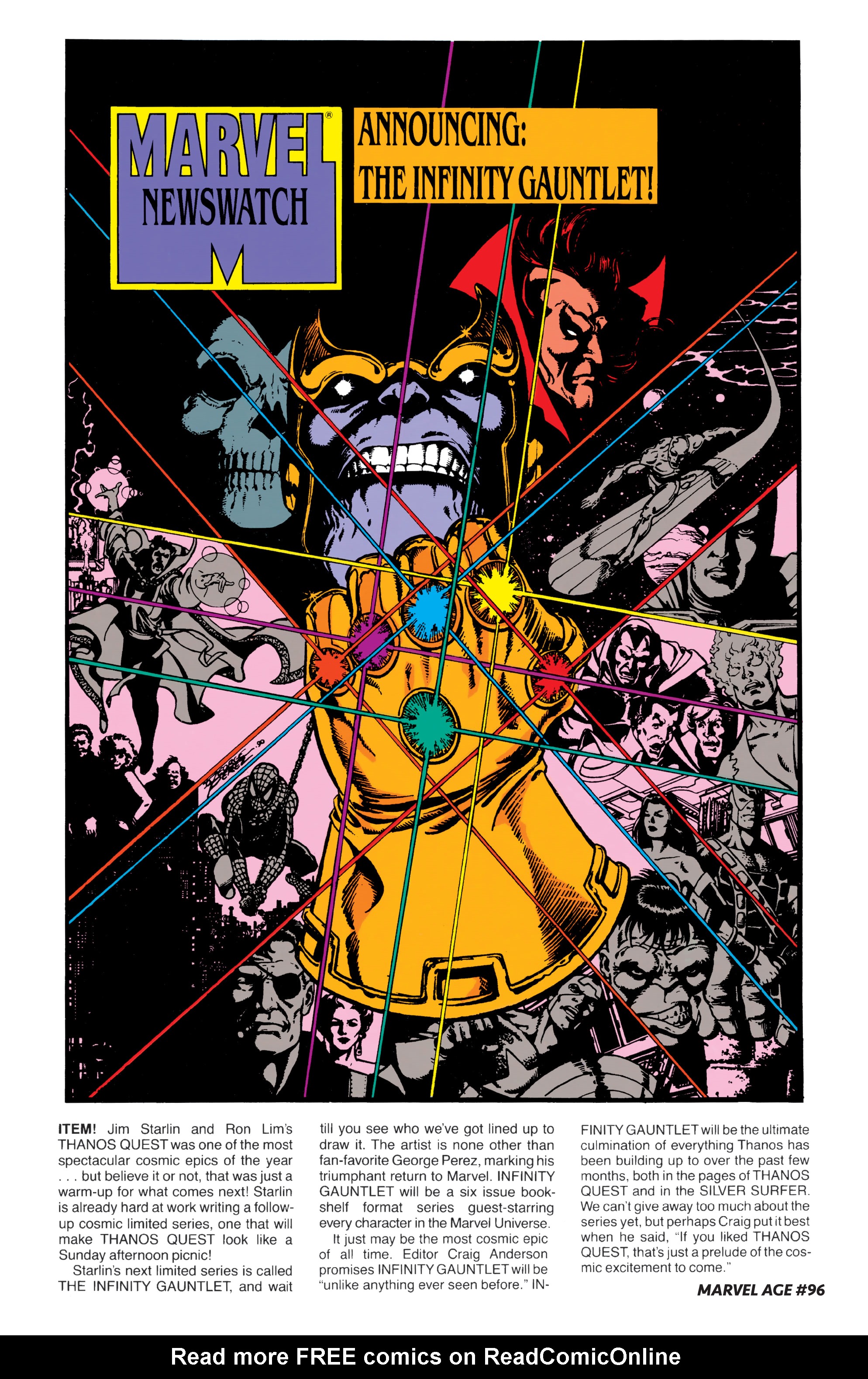 Read online Infinity Gauntlet Omnibus comic -  Issue # TPB (Part 12) - 106