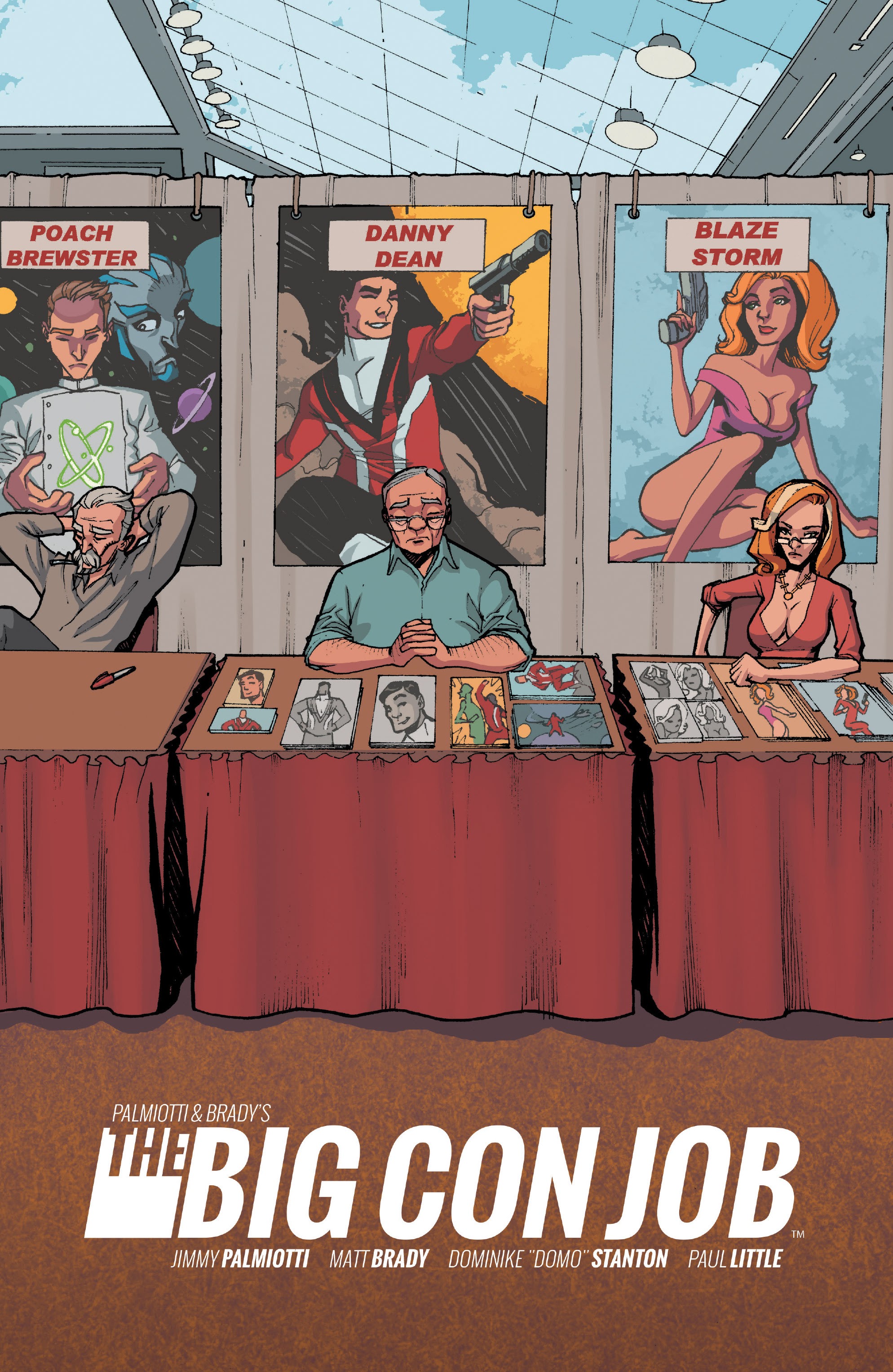Read online Palmiotti & Brady's The Big Con Job comic -  Issue #1 - 6