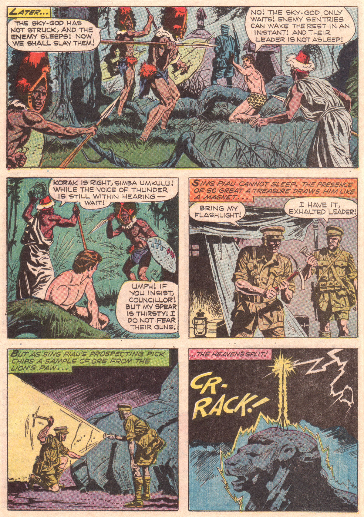 Read online Korak, Son of Tarzan (1964) comic -  Issue #22 - 24