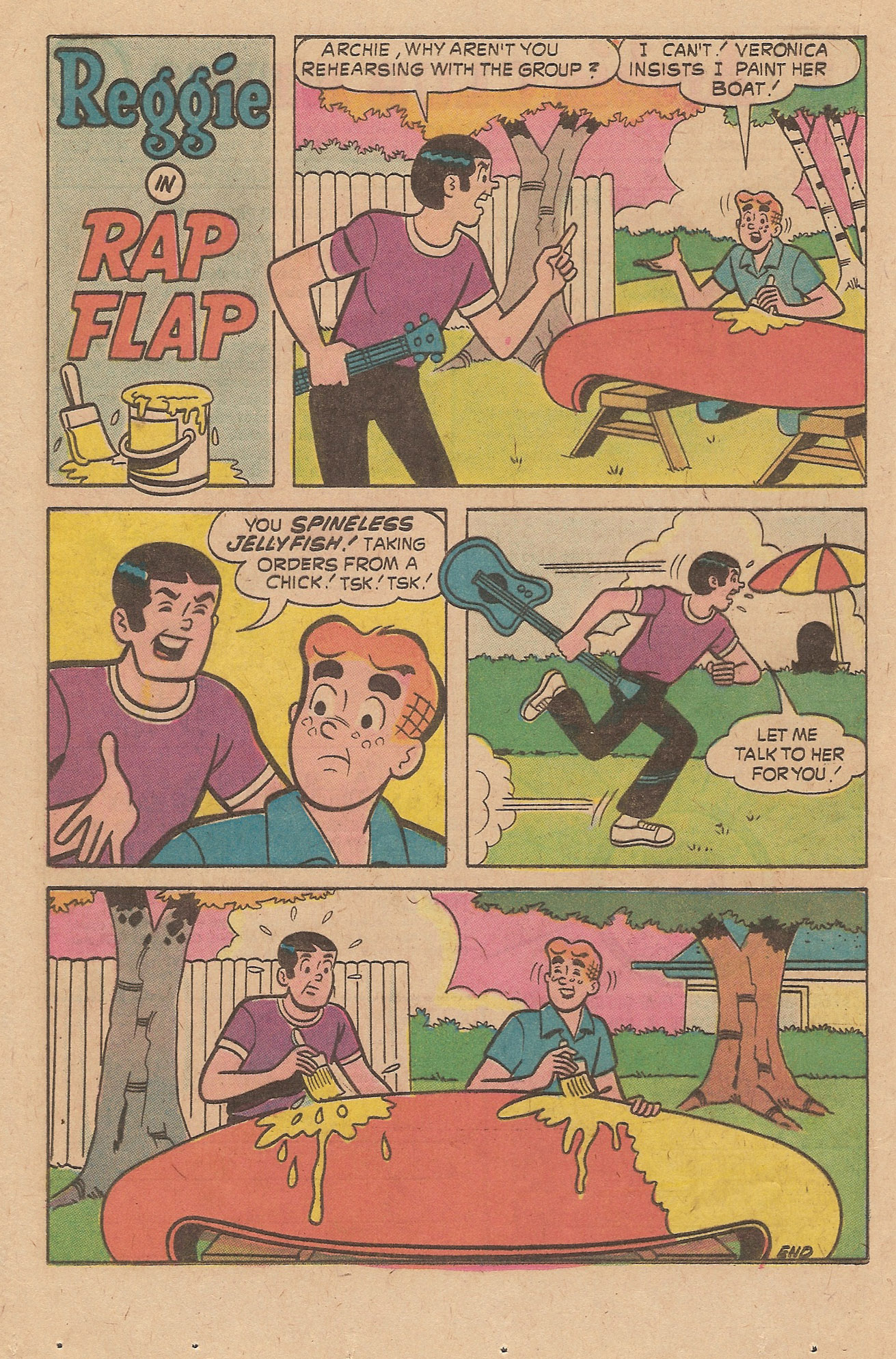 Read online Reggie's Wise Guy Jokes comic -  Issue #31 - 20