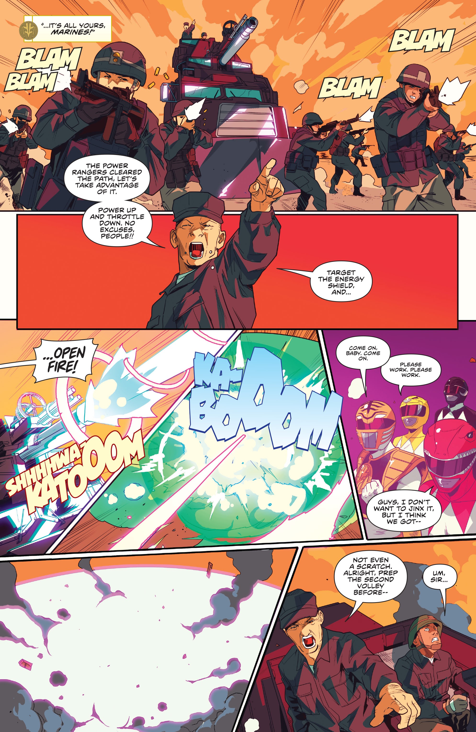 Read online Mighty Morphin comic -  Issue #6 - 8
