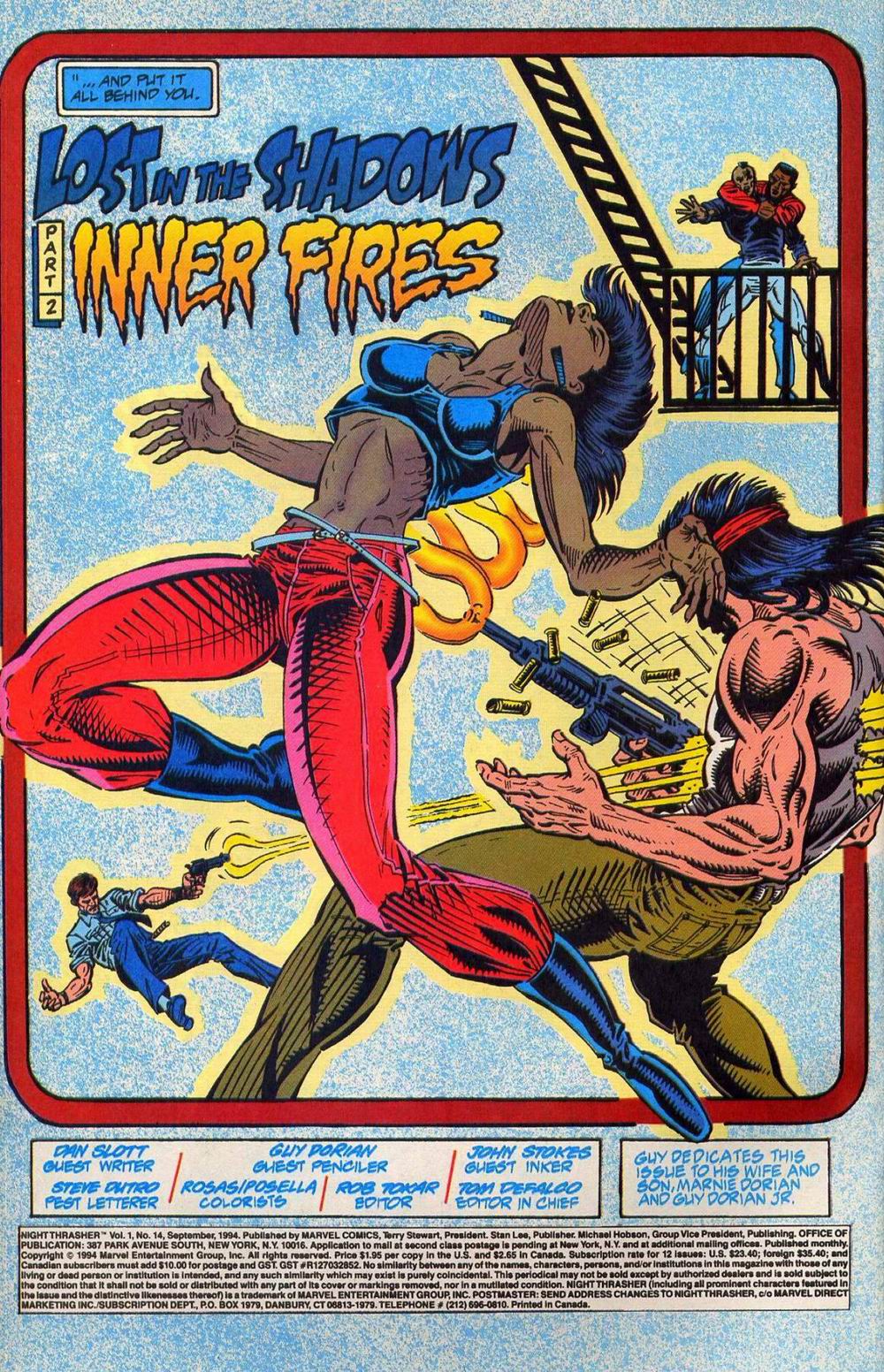 Read online Night Thrasher comic -  Issue #14 - 3