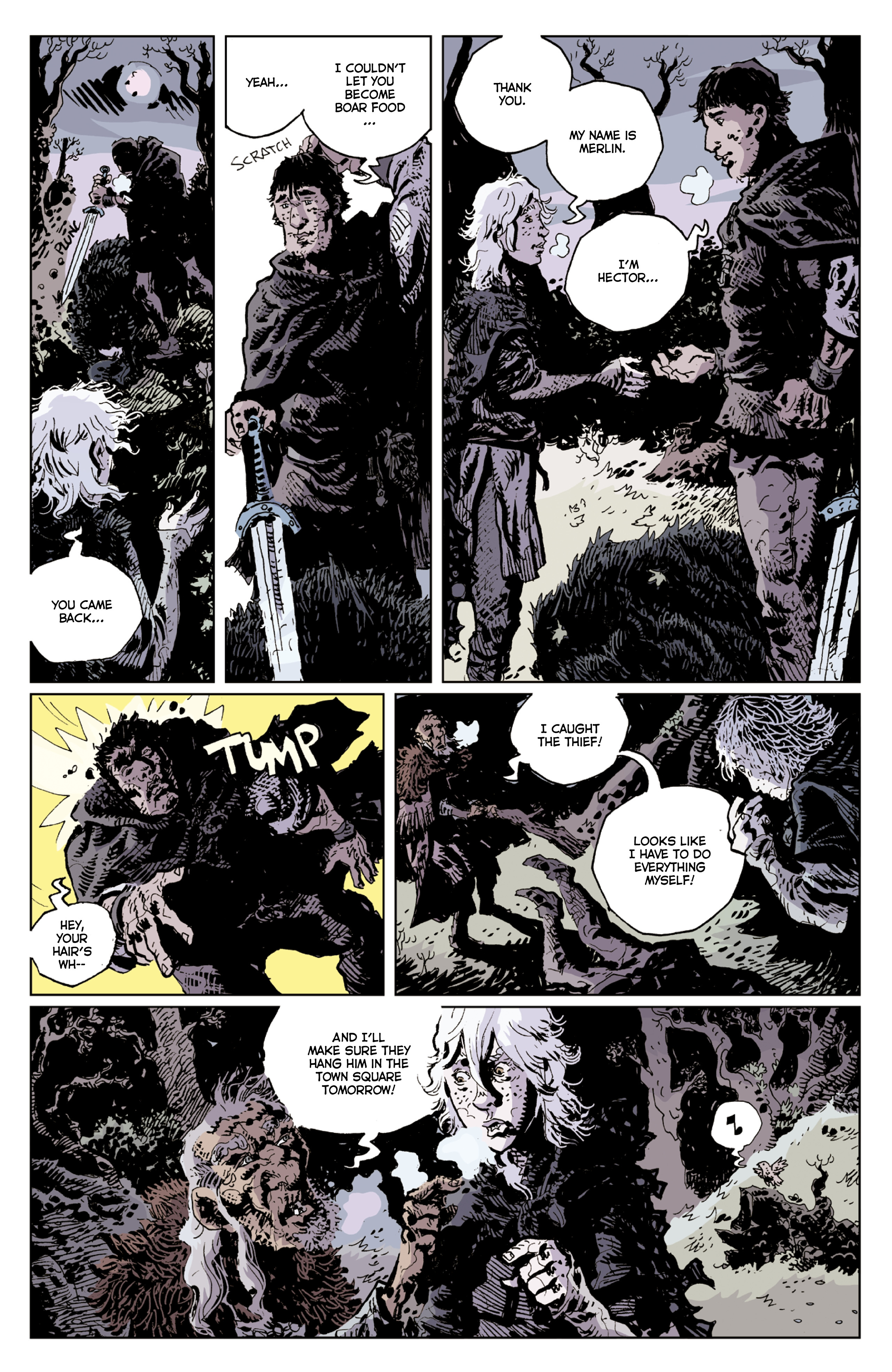 Read online Merlin & Hector comic -  Issue # TPB - 14
