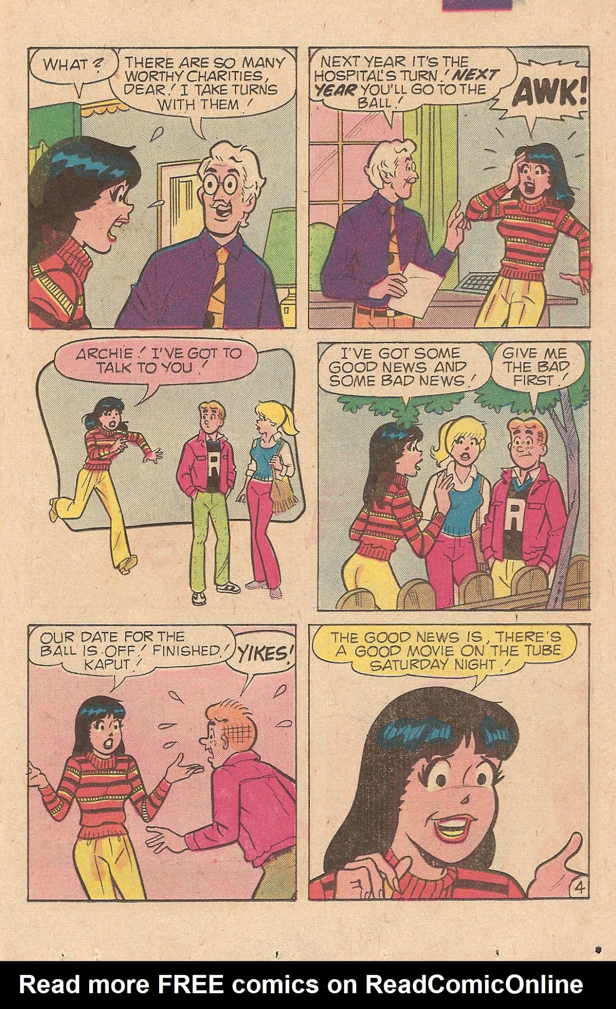 Read online Archie's Girls Betty and Veronica comic -  Issue #307 - 23